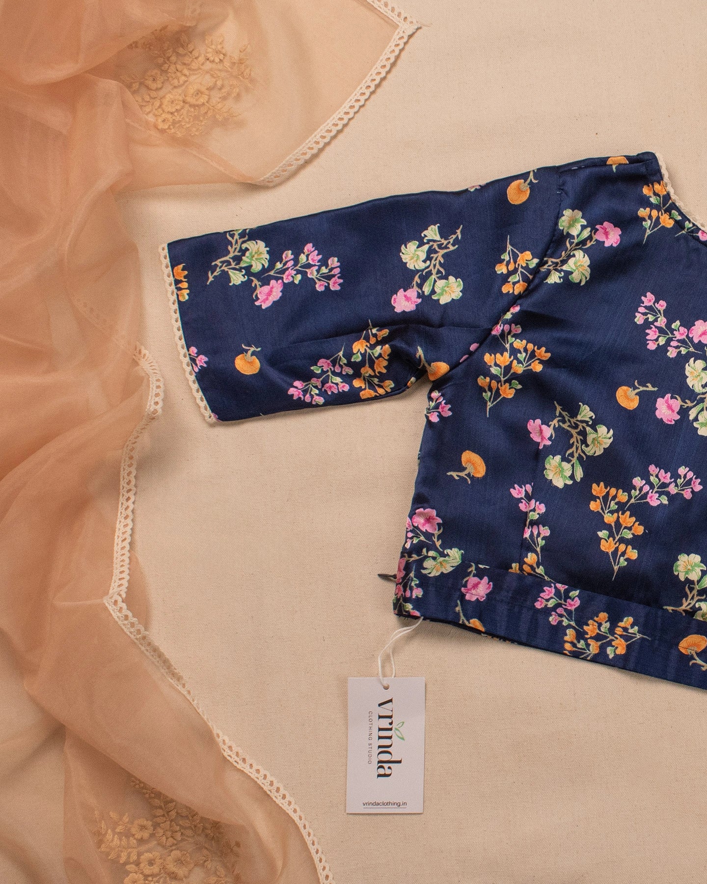 Midnight Bloom Blouse