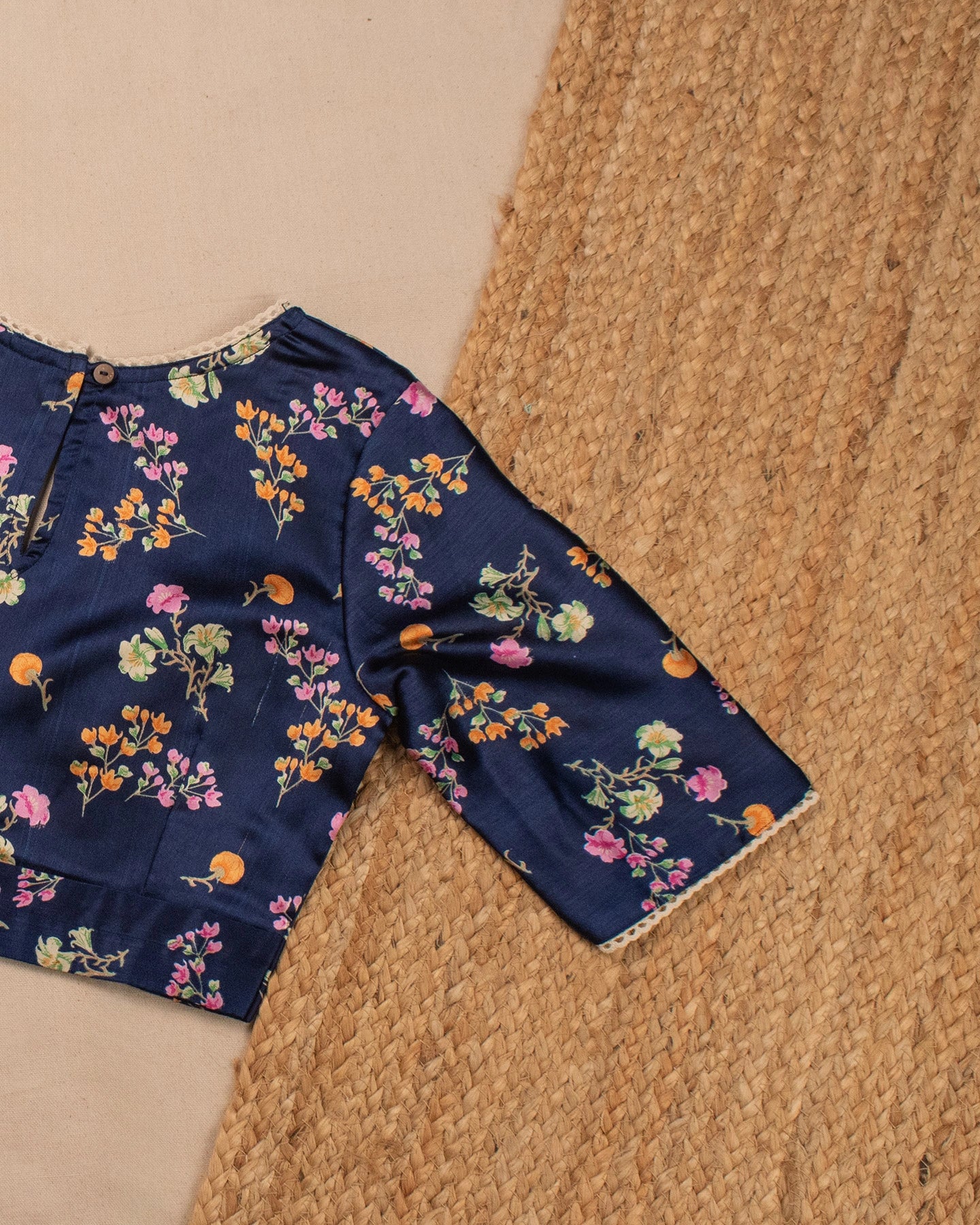 Midnight Bloom Blouse