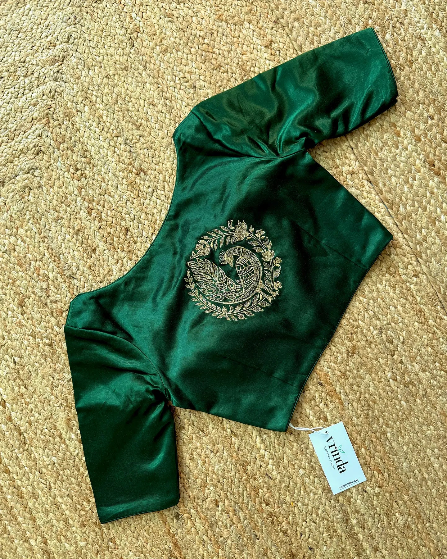 Morzarii Deep Green Blouse