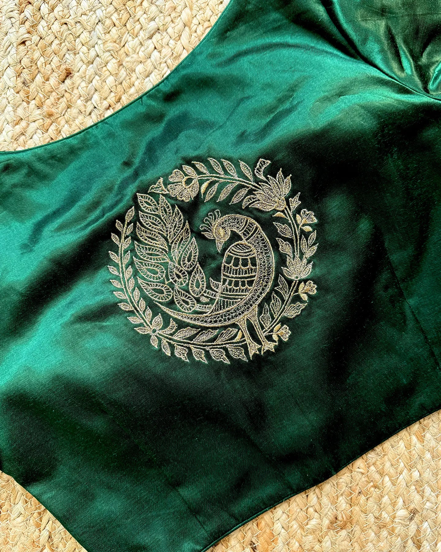 Morzarii Deep Green Blouse