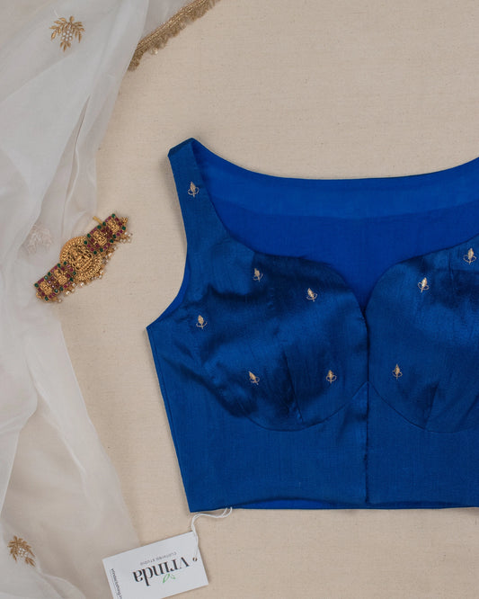 Nayantara Blue Blouse