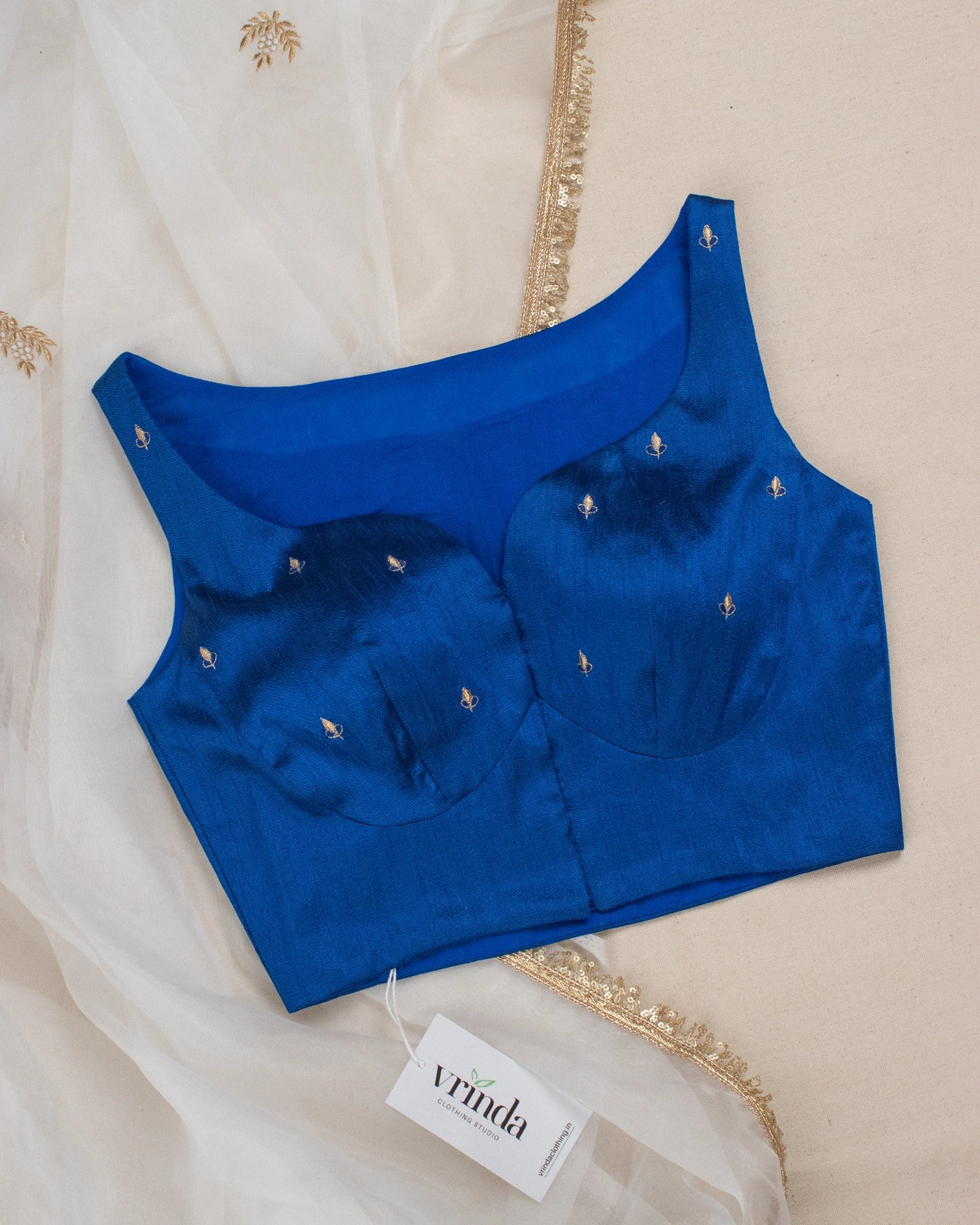 Nayantara Blue Blouse