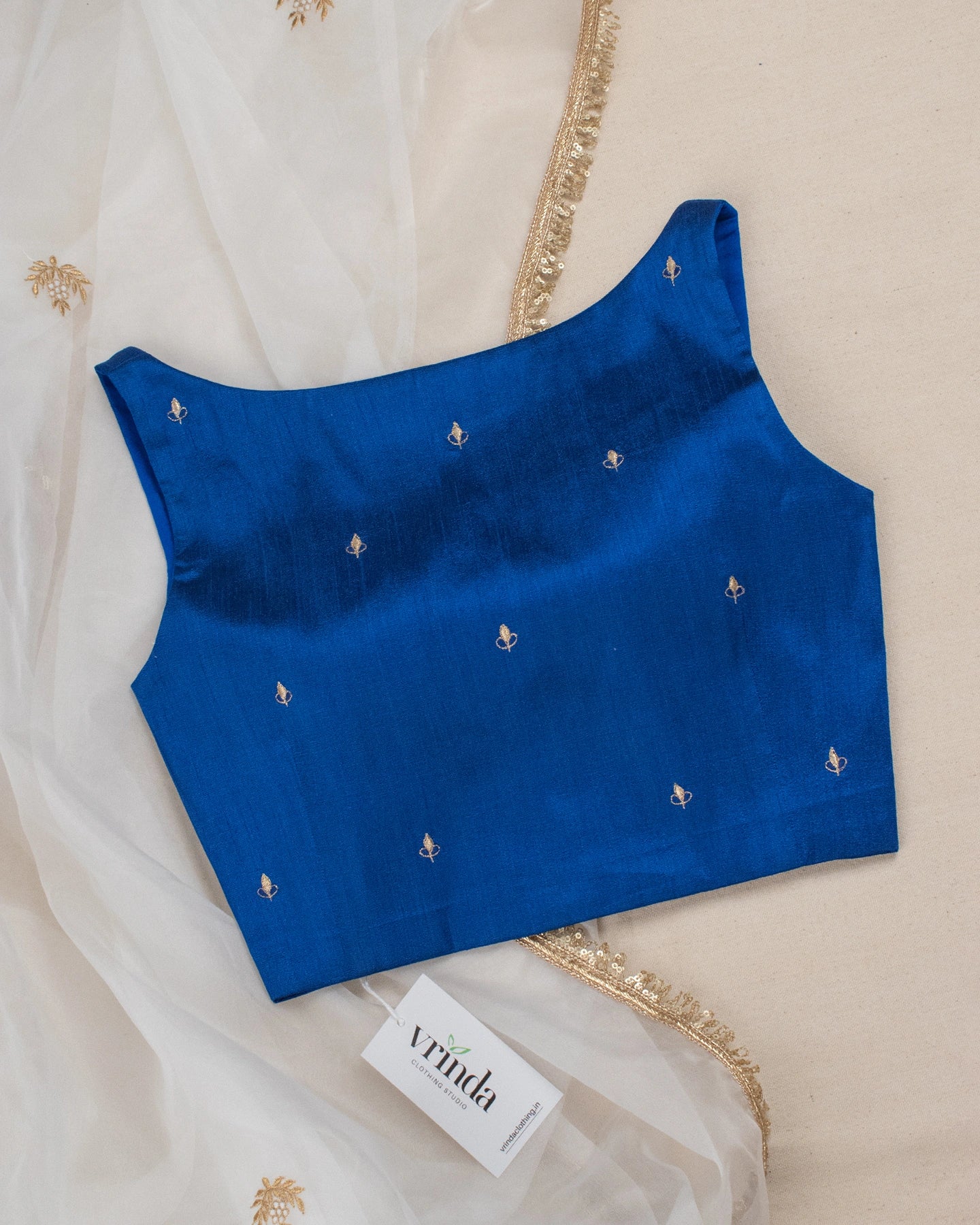 Nayantara Blue Blouse