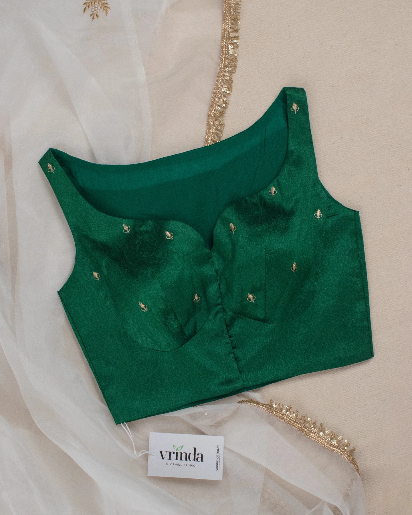 Nayantara Green Blouse
