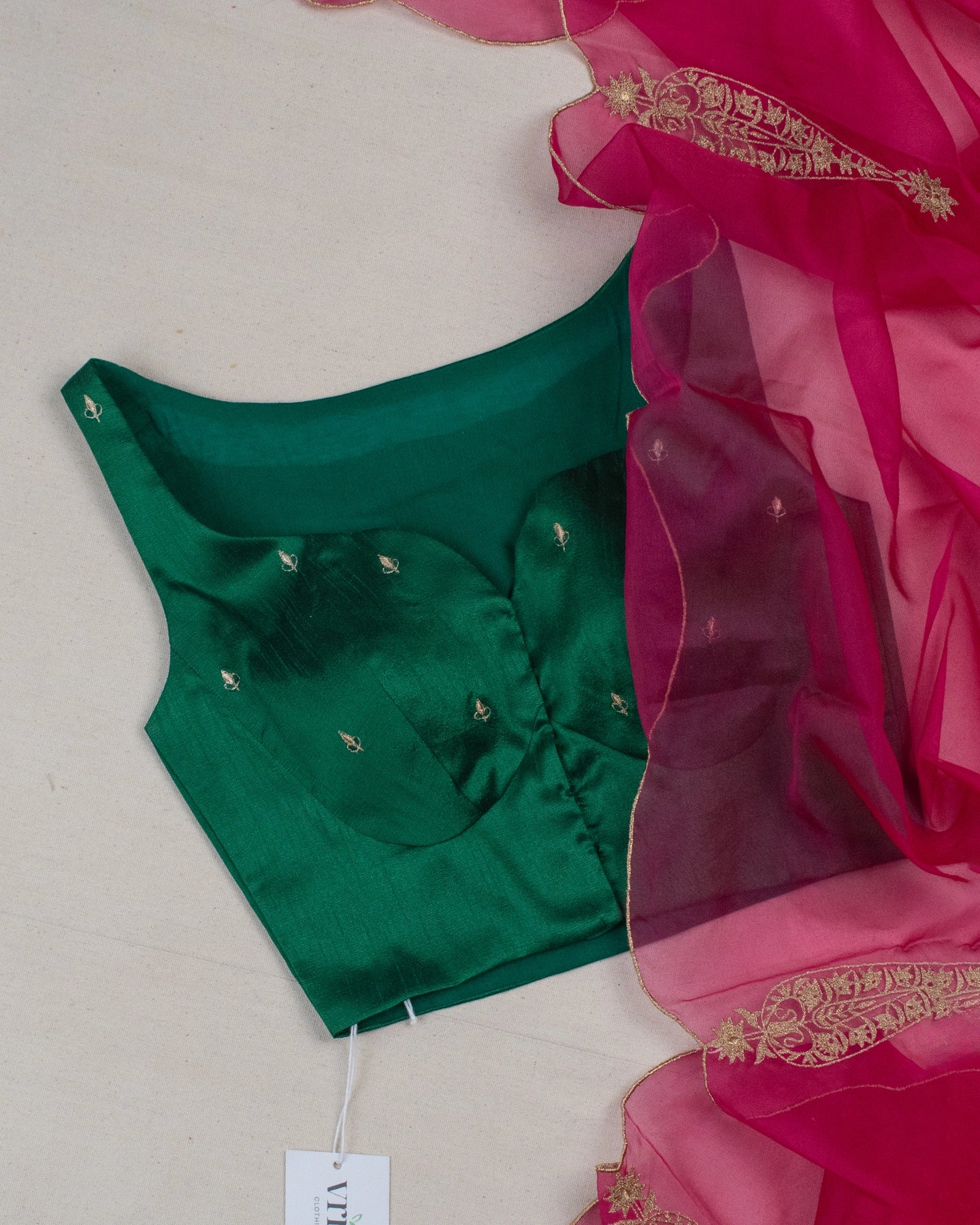 Nayantara Green Blouse