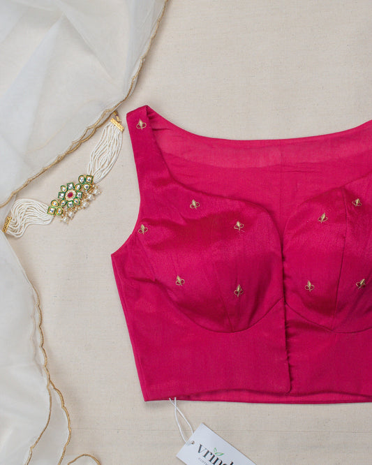 Nayantara Hotpink Blouse
