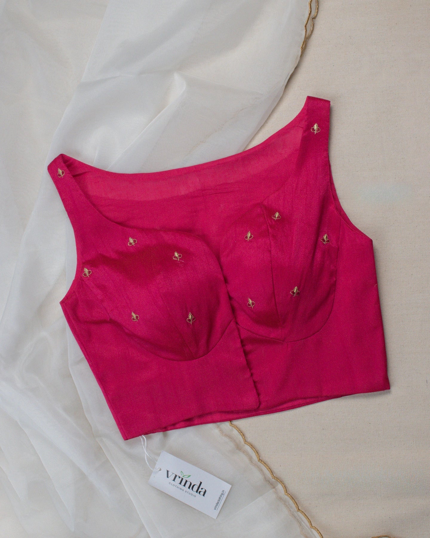 Nayantara Hotpink Blouse