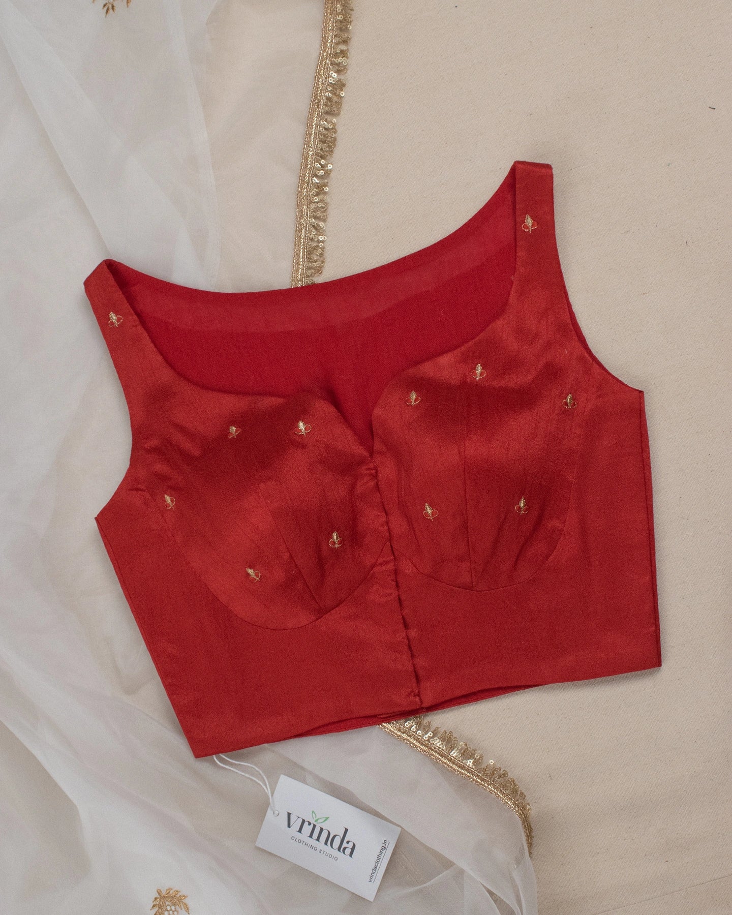Nayantara Red Blouse