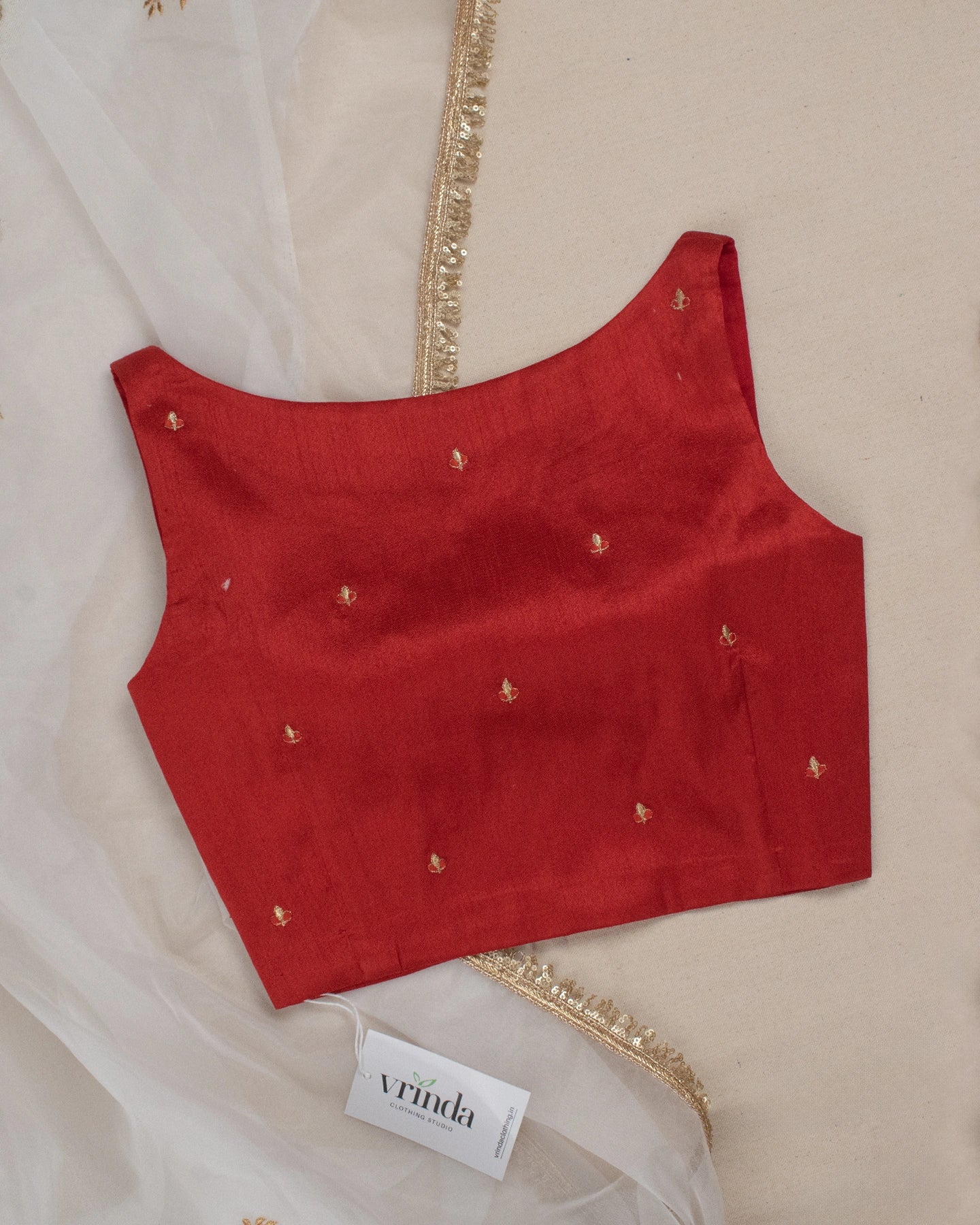 Nayantara Red Blouse