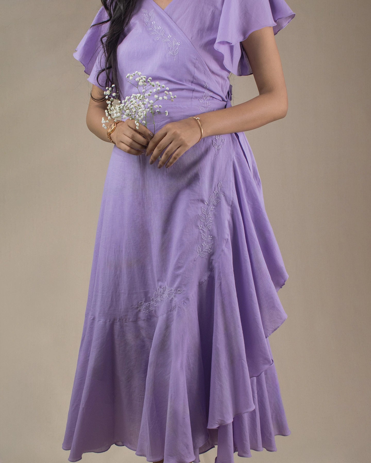 Nesaea Ruffle Dress