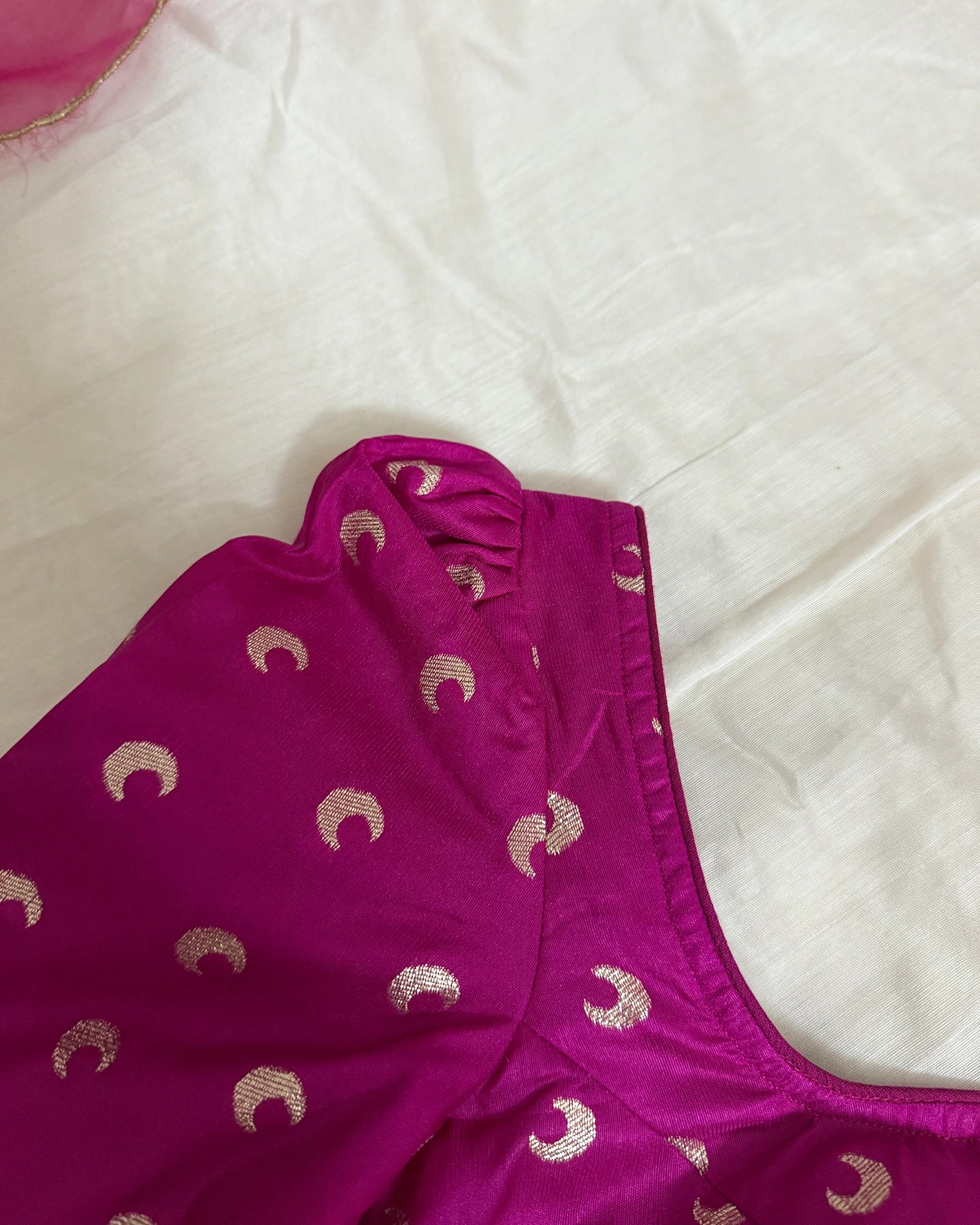 Paithani Magenta Blouse
