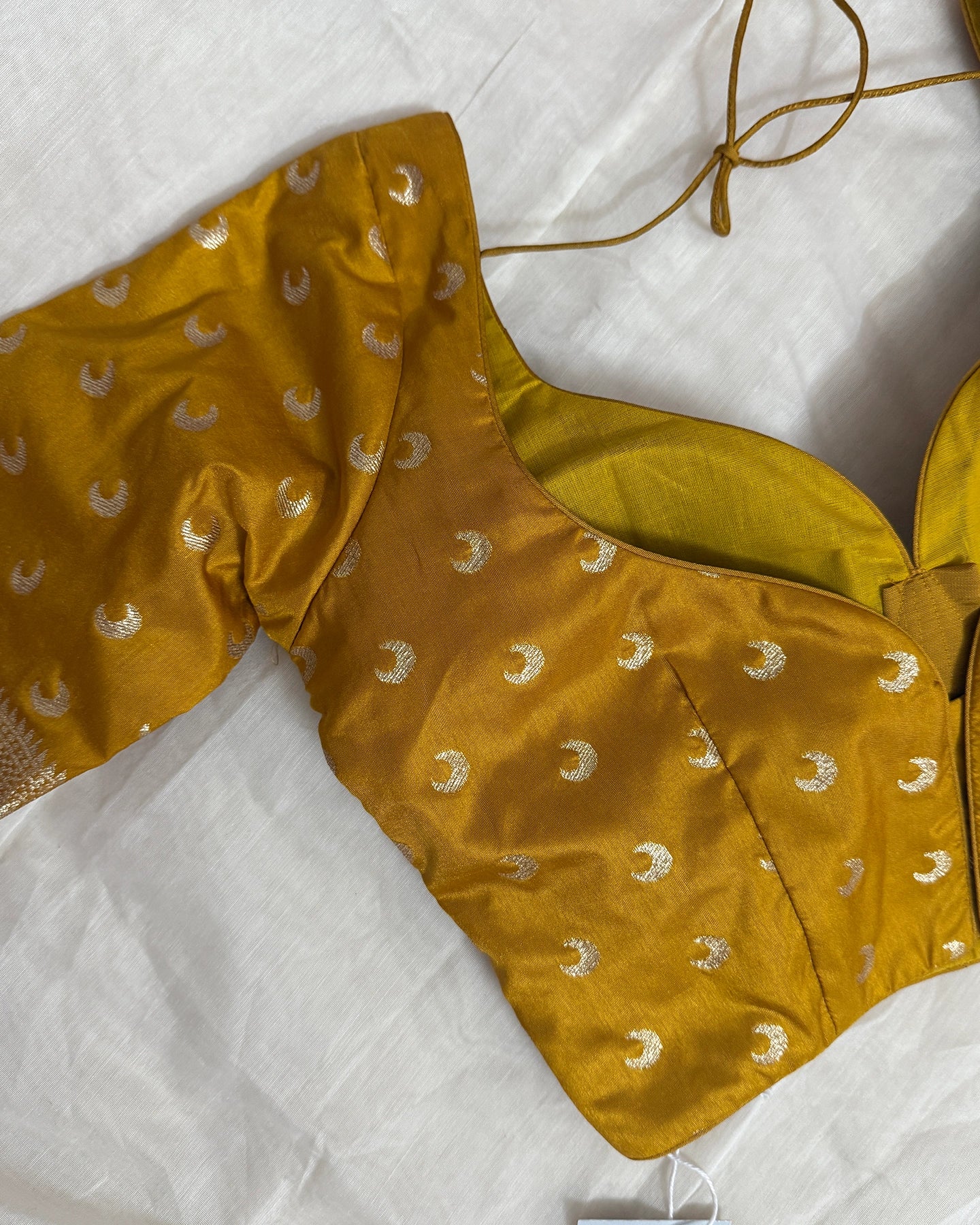 Paithani Mustard Blouse