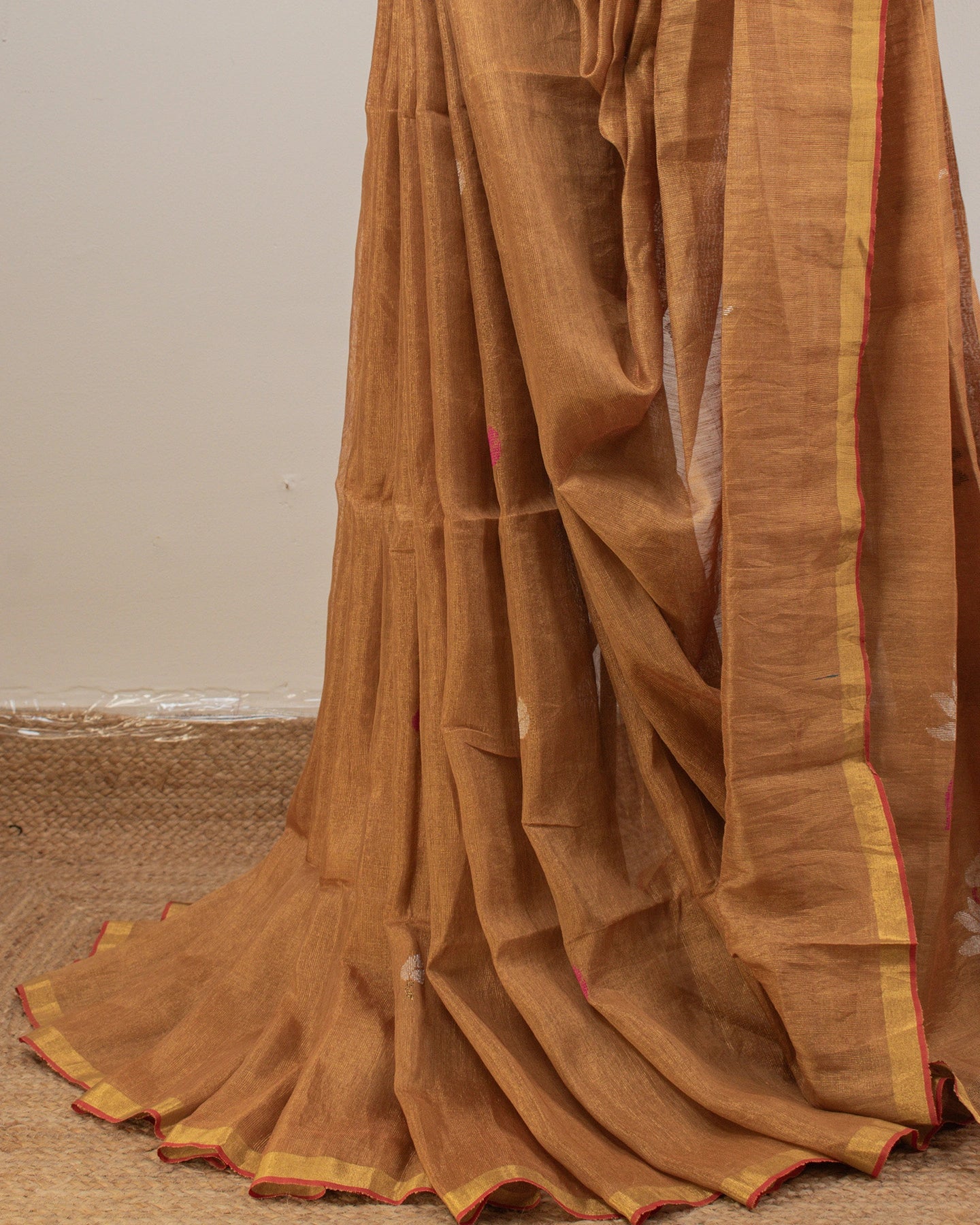 Chandan Paithani Handwoven Saree