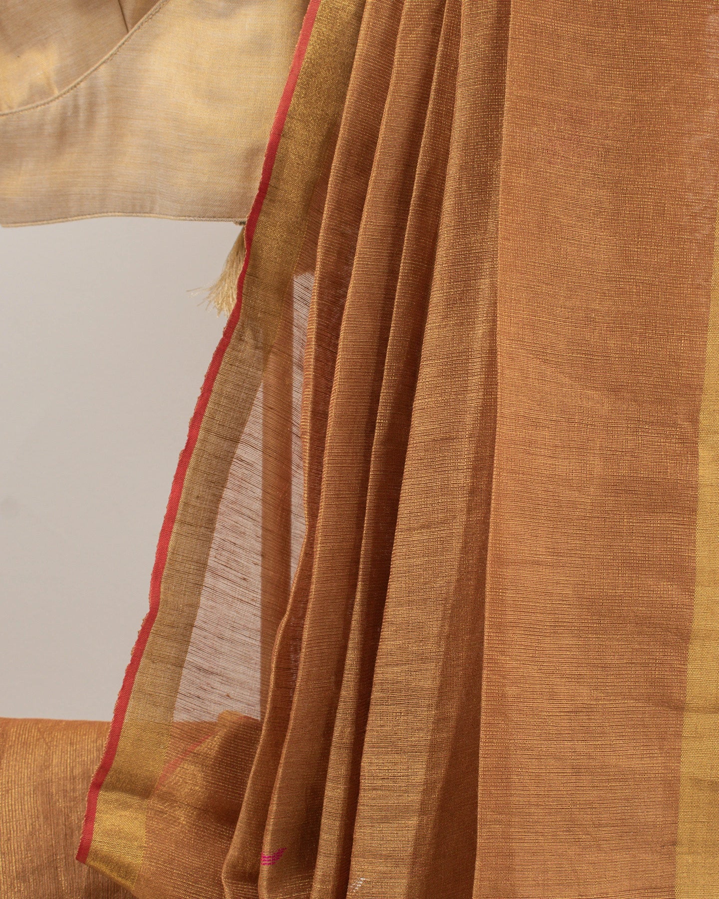 Chandan Paithani Handwoven Saree