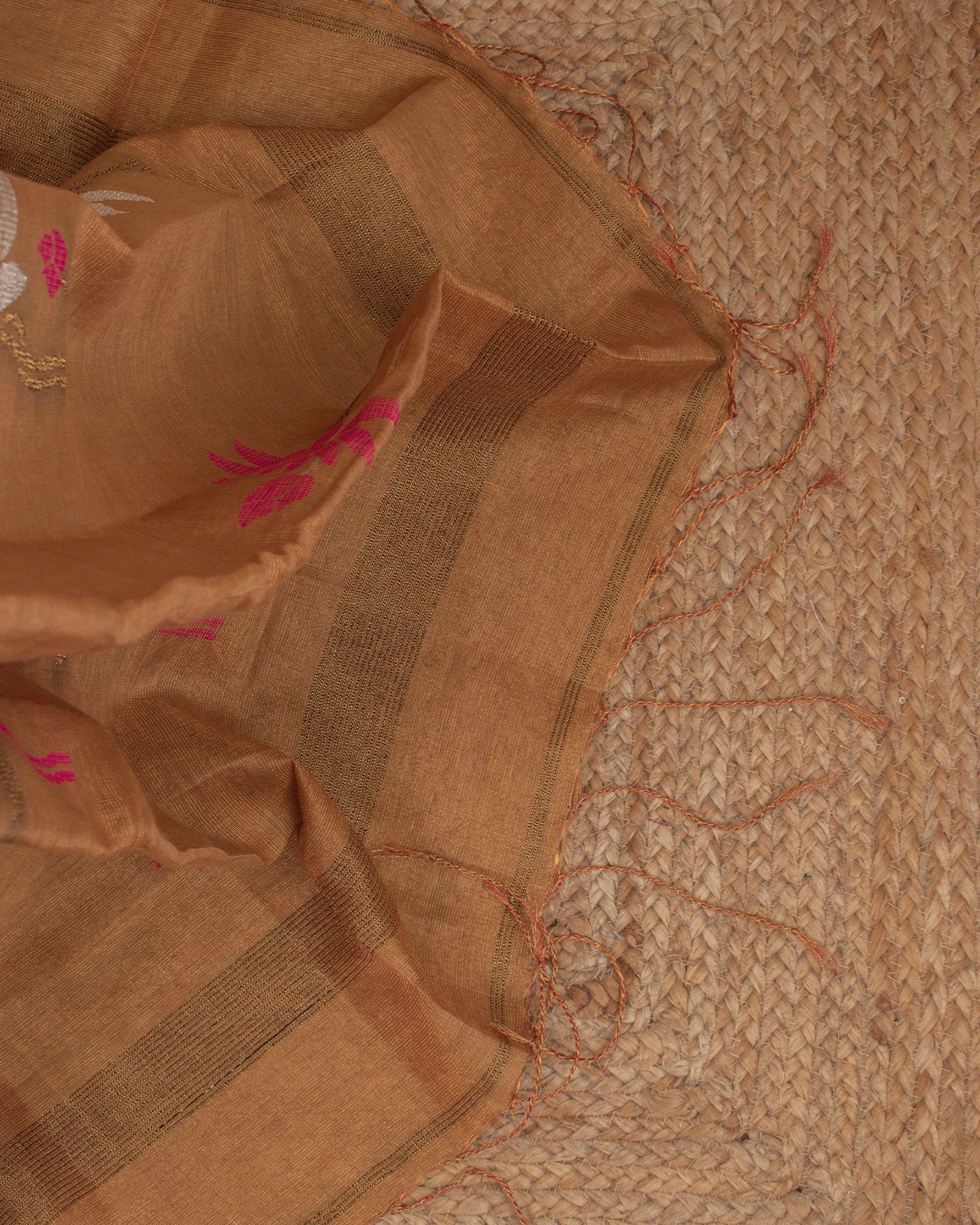 Chandan Paithani Handwoven Saree