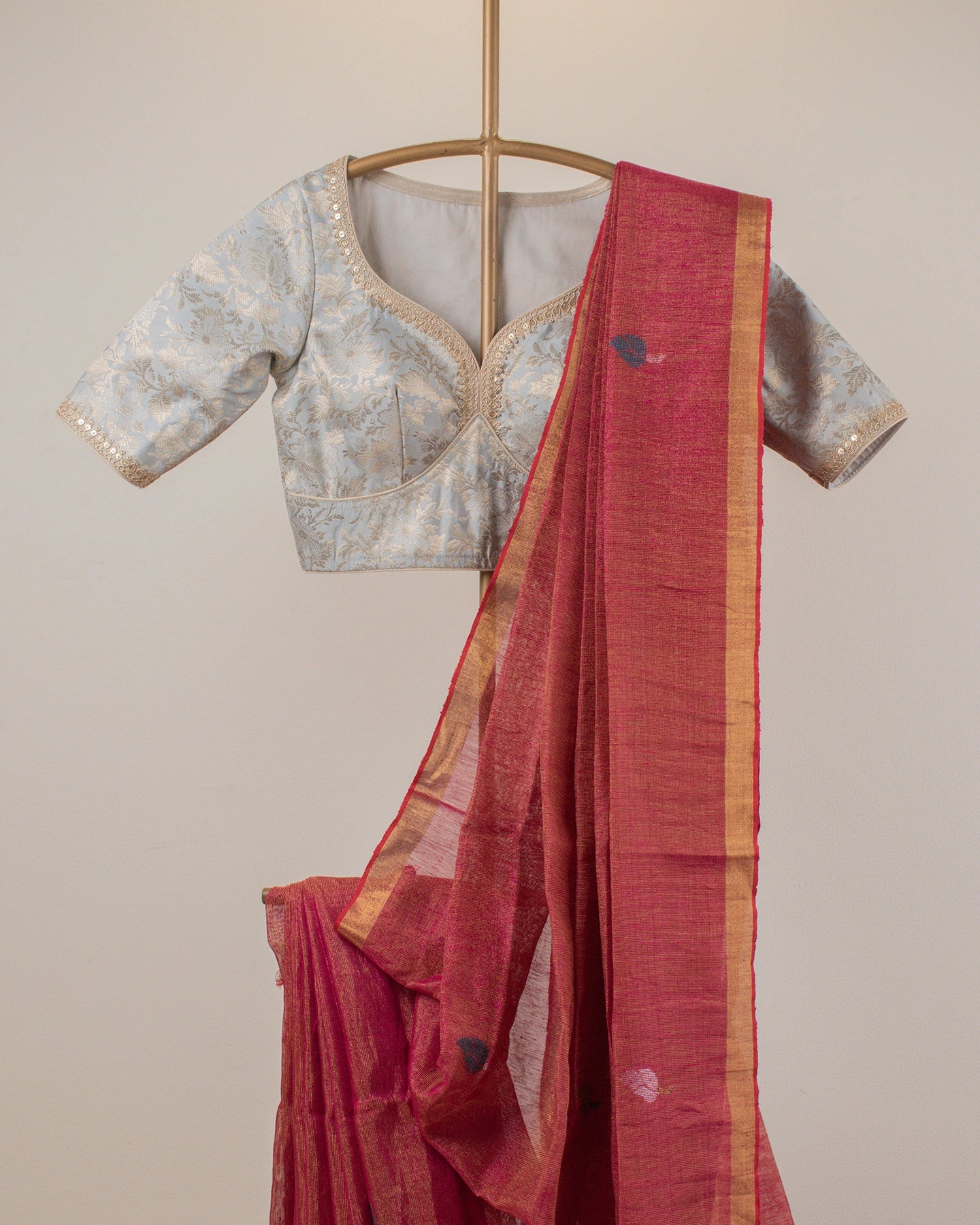 Laal Paithani Handwoven Saree