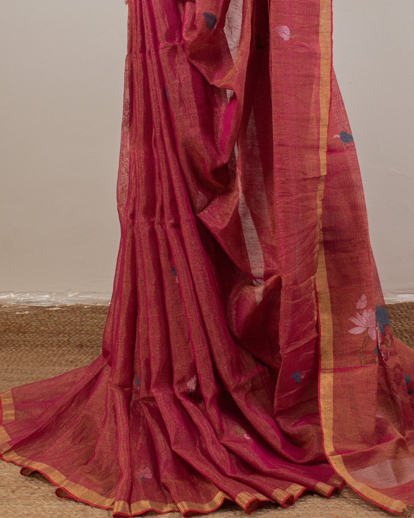 Laal Paithani Handwoven Saree