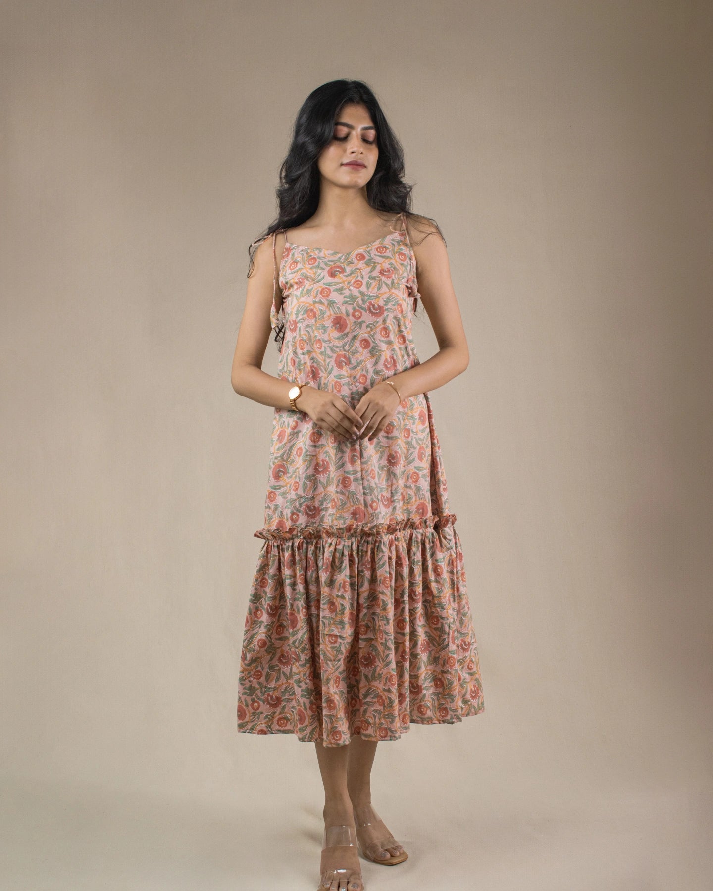 Peachy Rose Dress