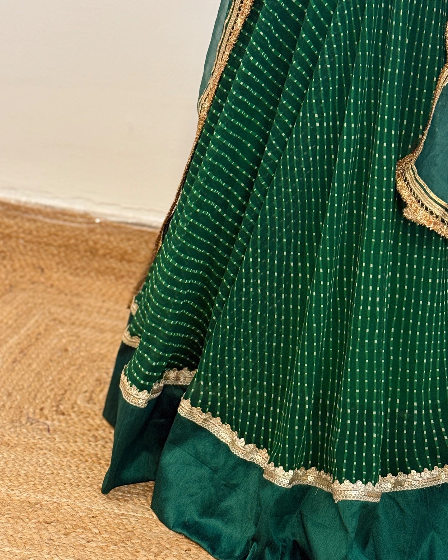 Priyanshi Hara Lehenga Set
