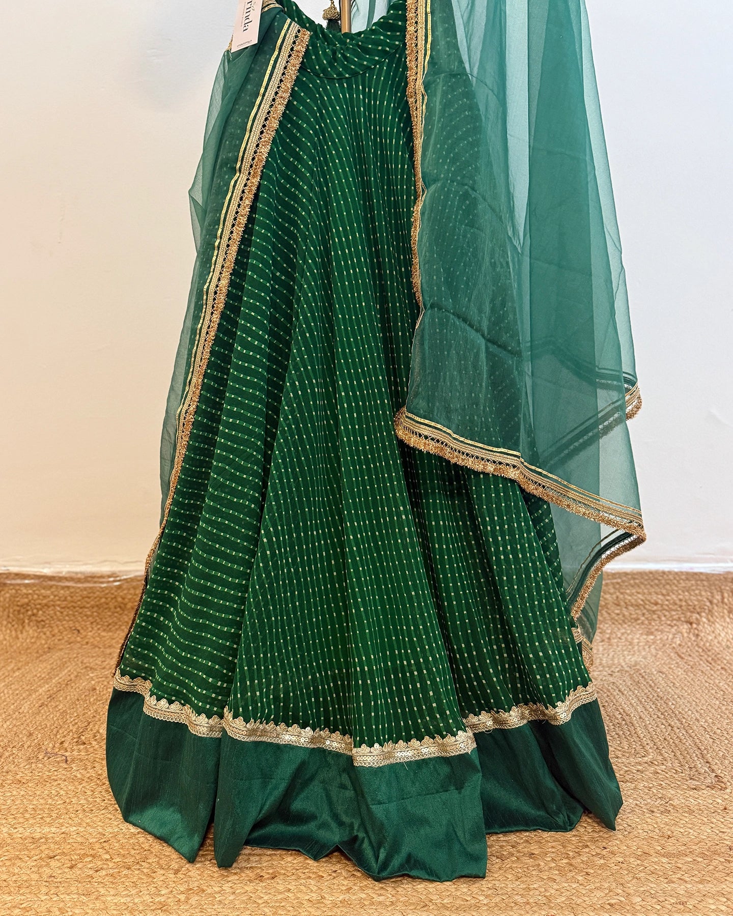 Priyanshi Hara Lehenga Set
