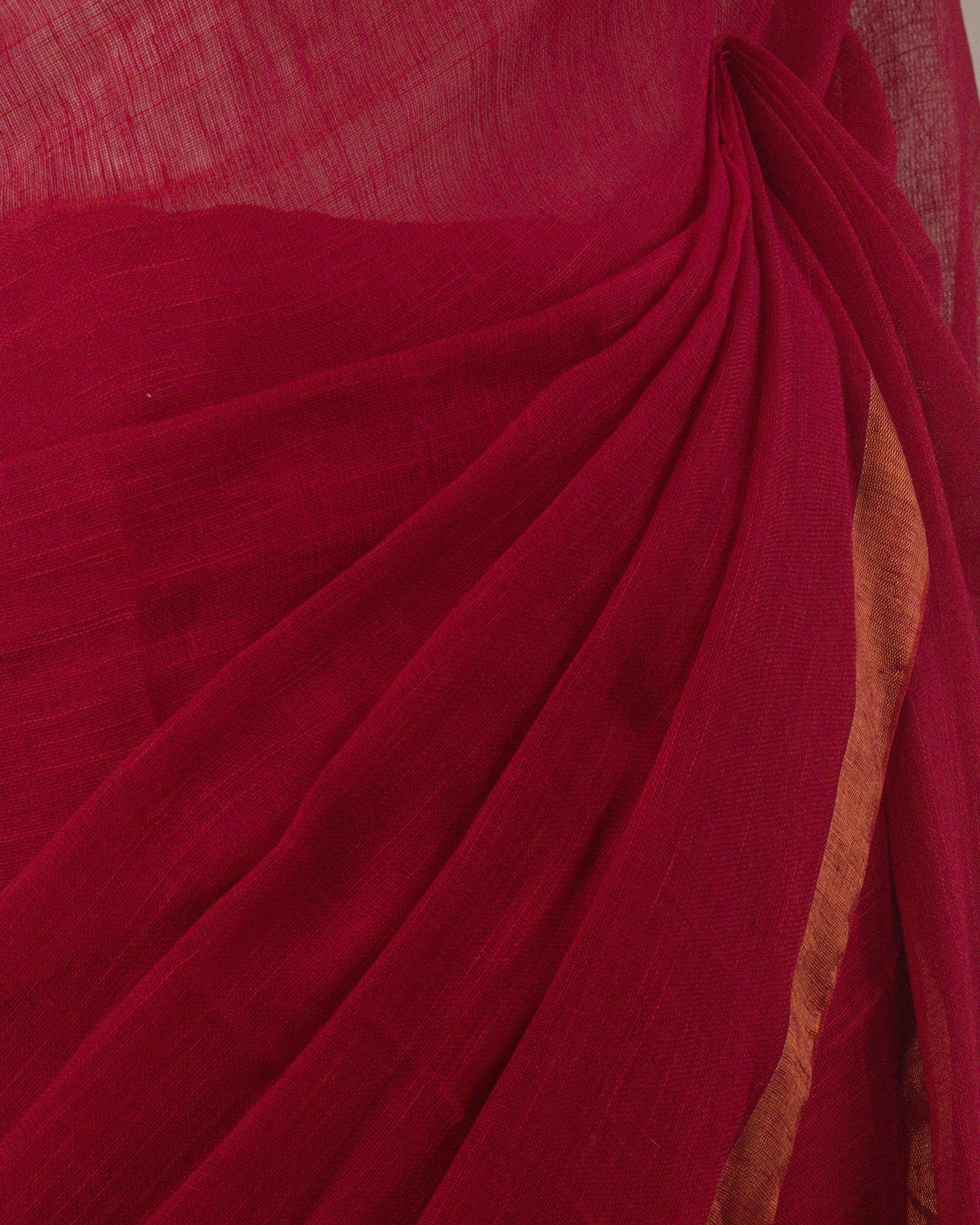 Sandhya Rani Handwoven Linen Saree