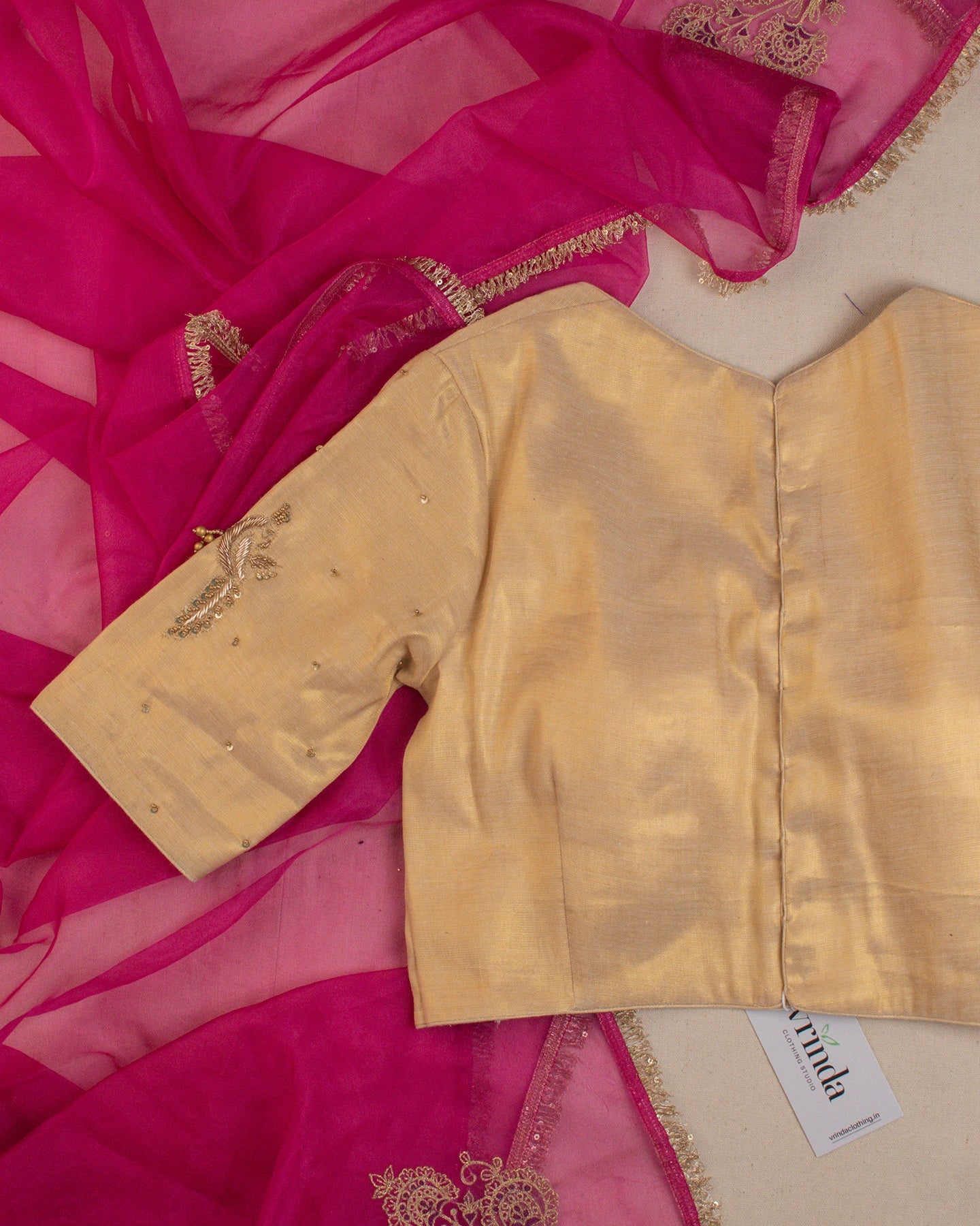 Sarang Gold Blouse