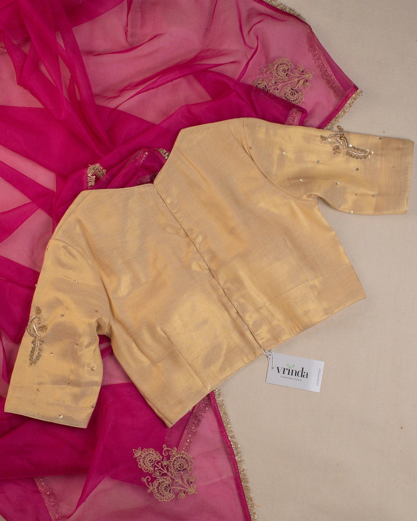 Sarang Gold Blouse