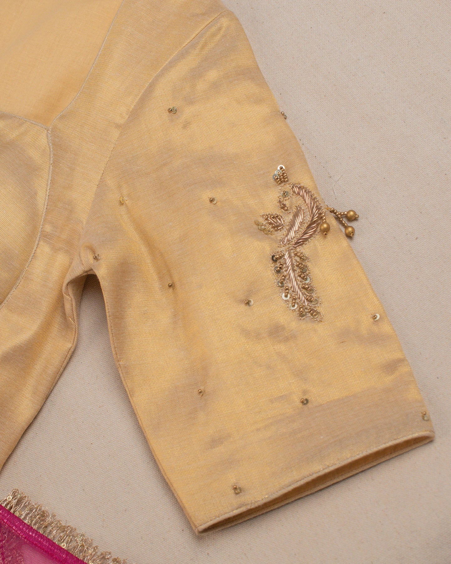 Sarang Gold Blouse