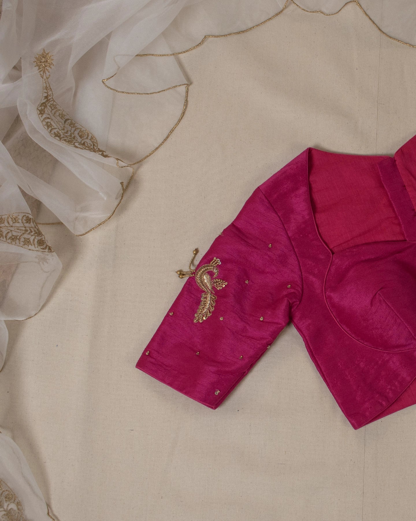 Sarang Gulabi Blouse