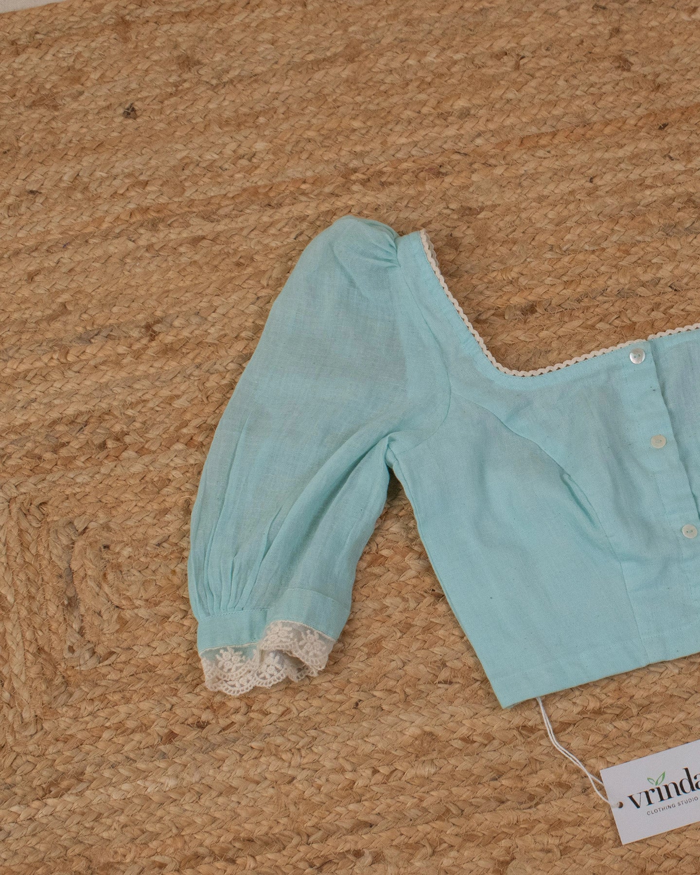 Sky Blue Moon Blouse