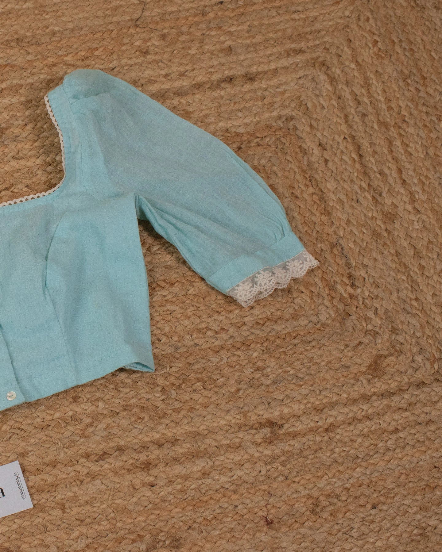 Sky Blue Moon Blouse