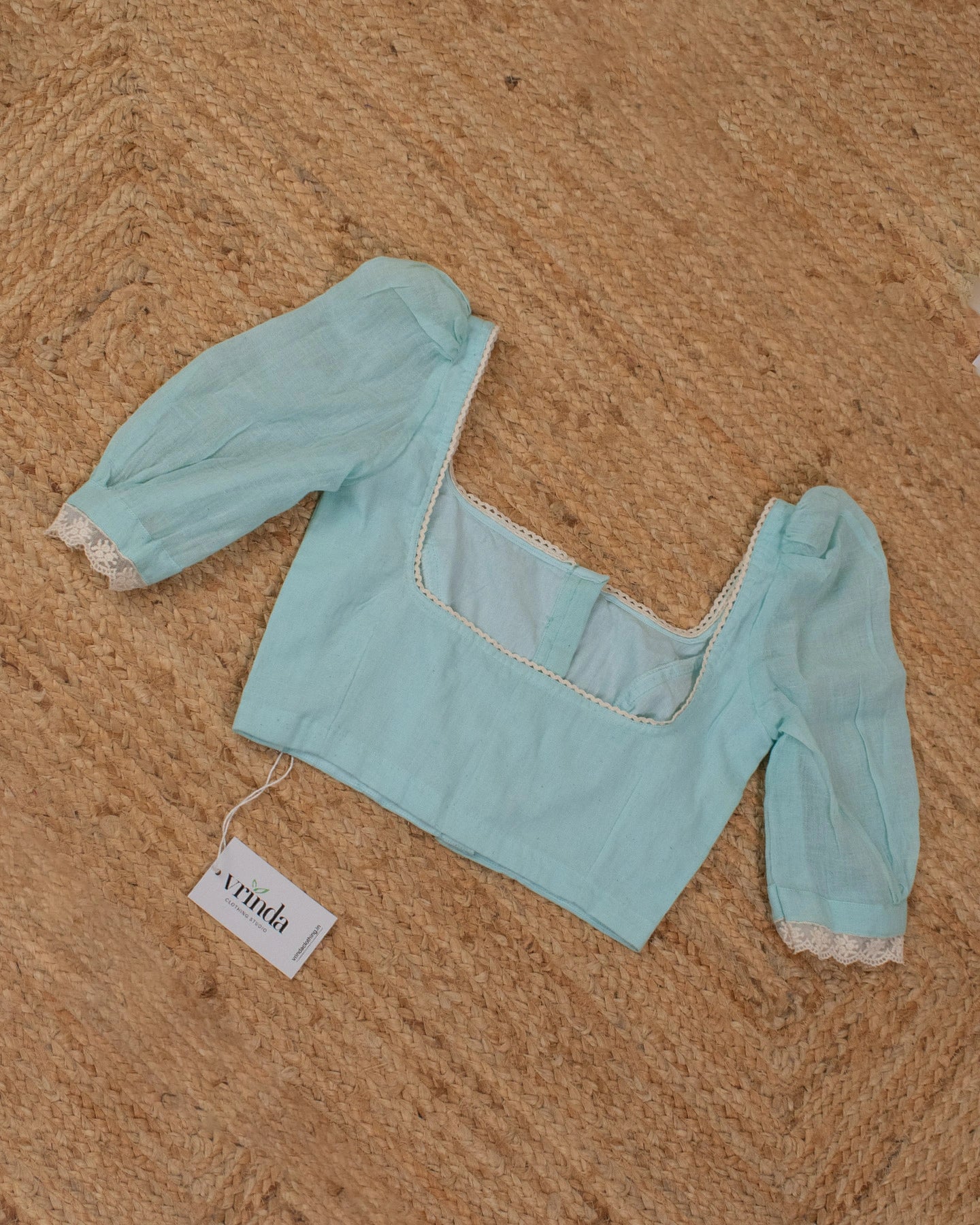 Sky Blue Moon Blouse