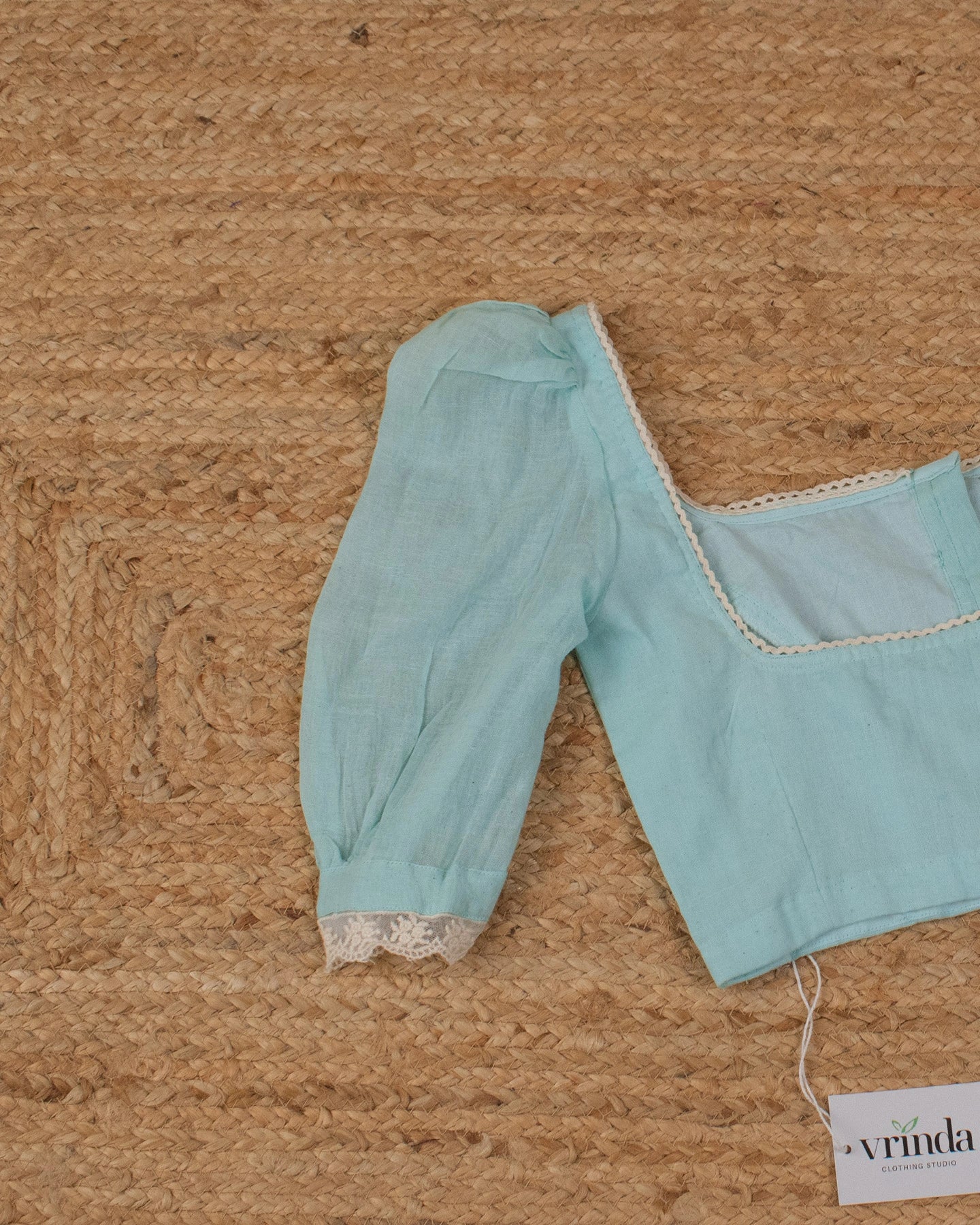 Sky Blue Moon Blouse