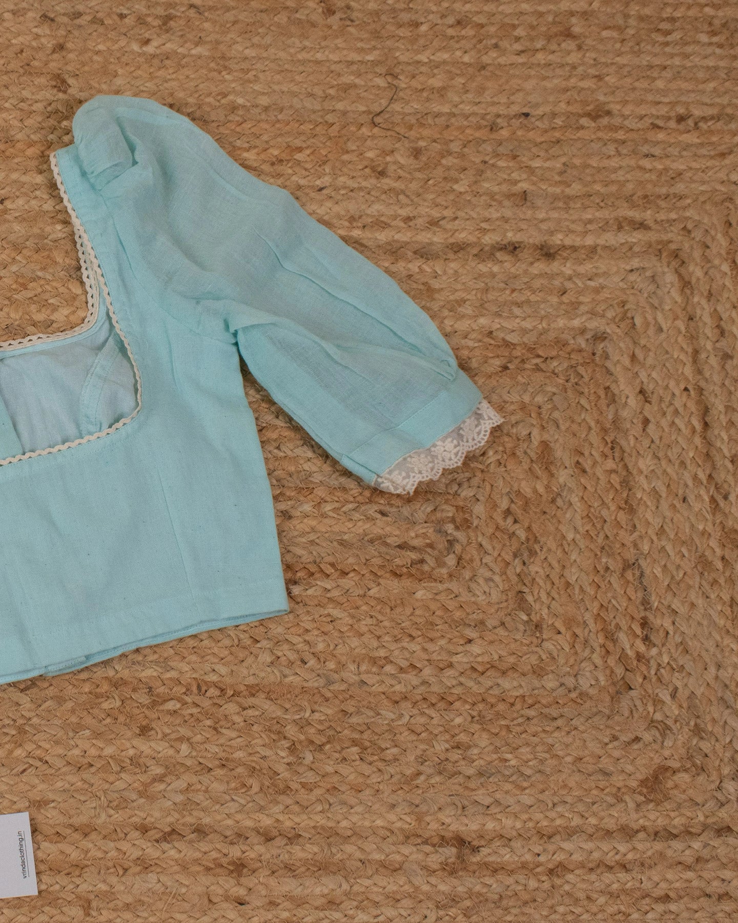 Sky Blue Moon Blouse