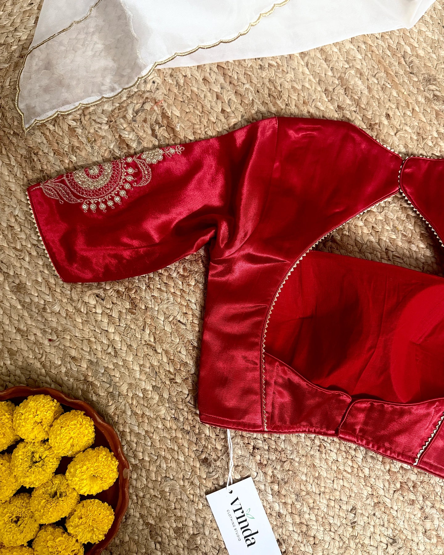 Subarna Laal Blouse