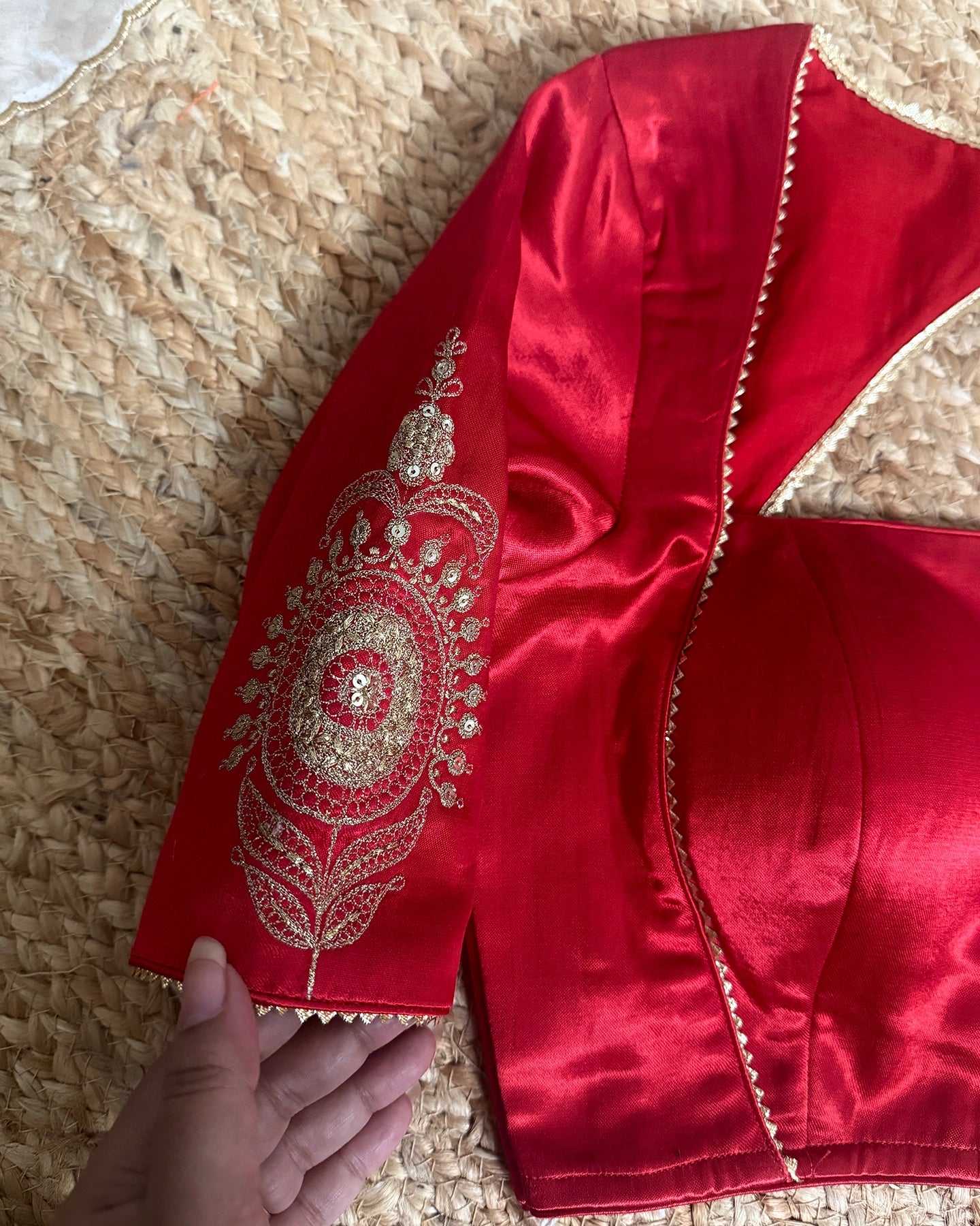 Subarna Laal Blouse