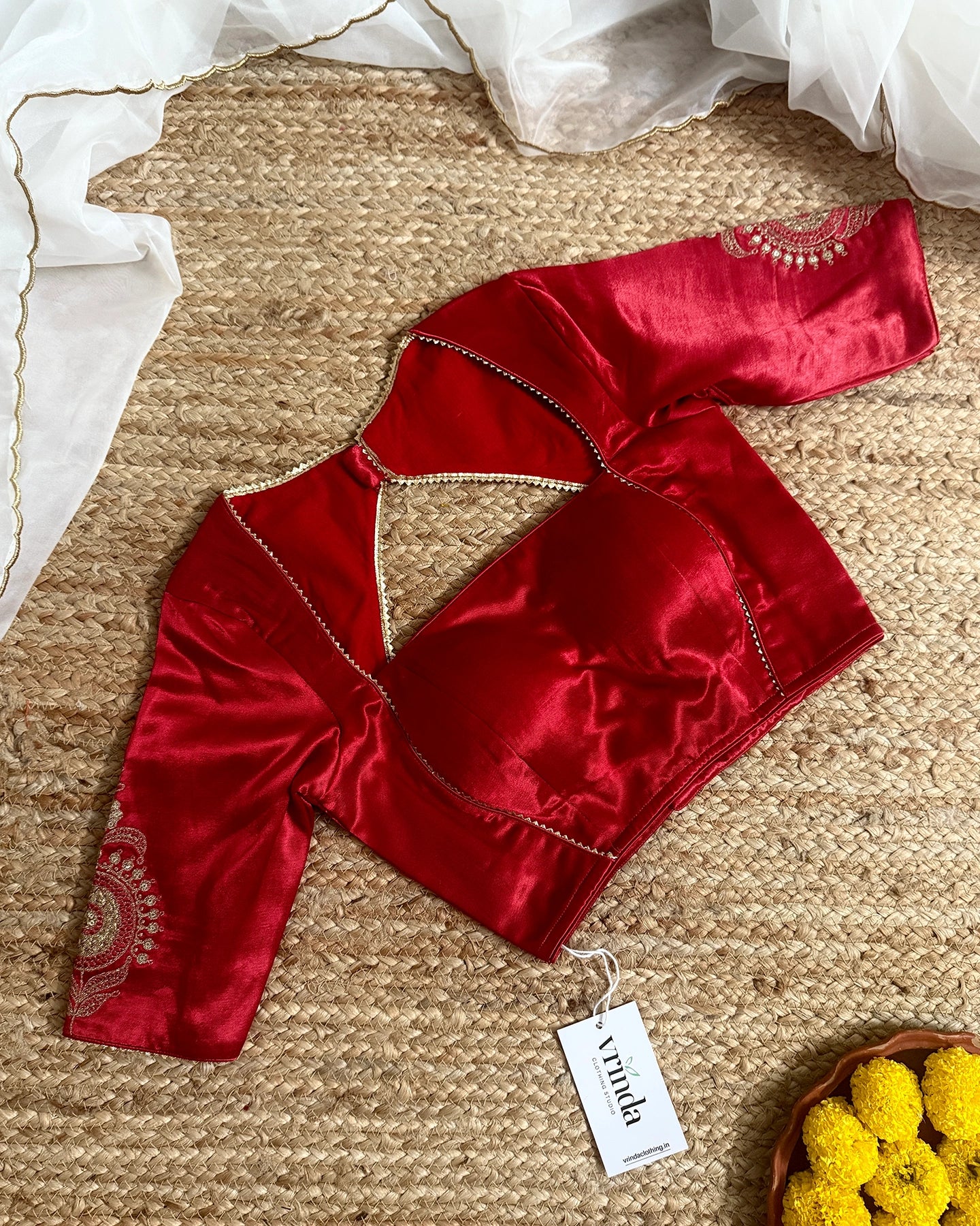 Subarna Laal Blouse