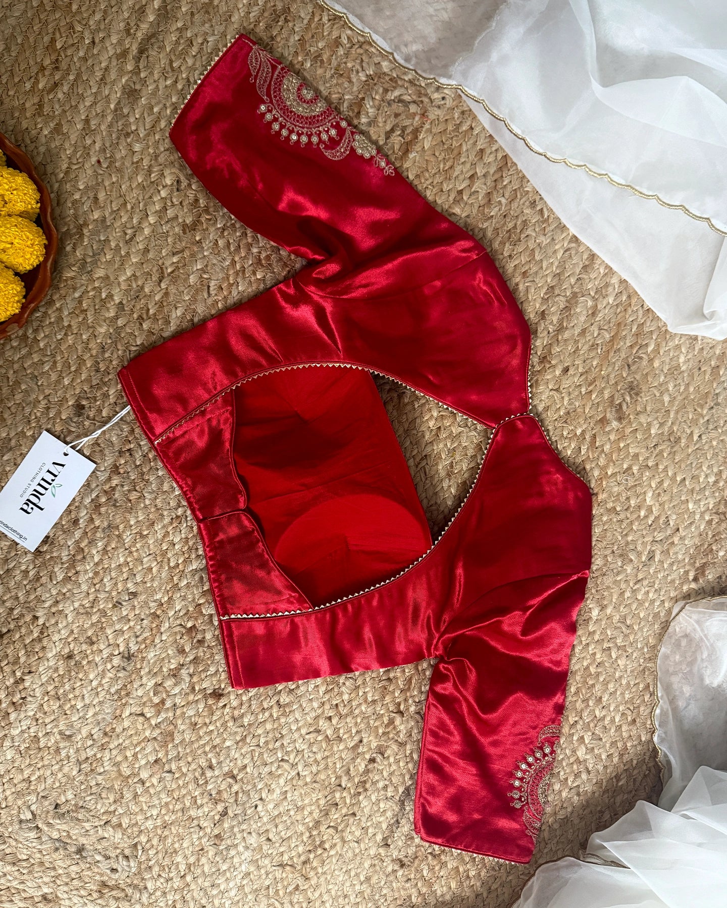 Subarna Laal Blouse