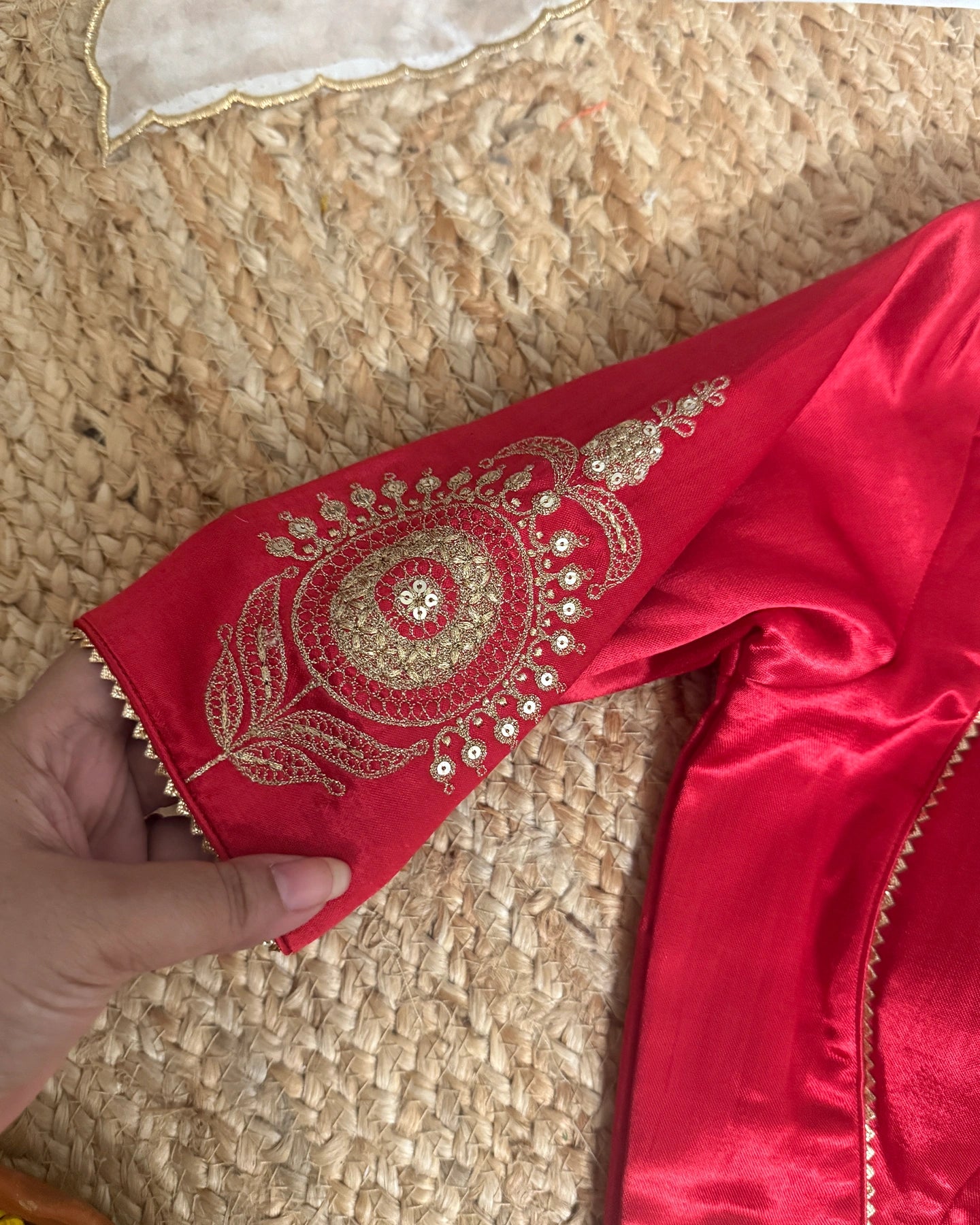 Subarna Laal Blouse