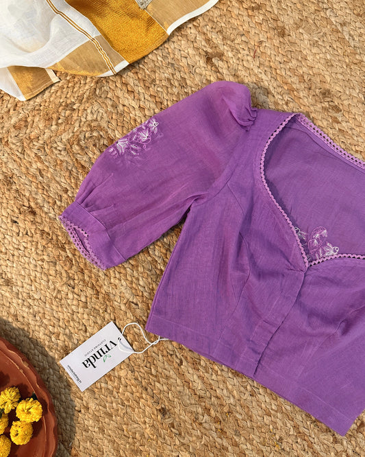 Sukhmani Mauve Blouse