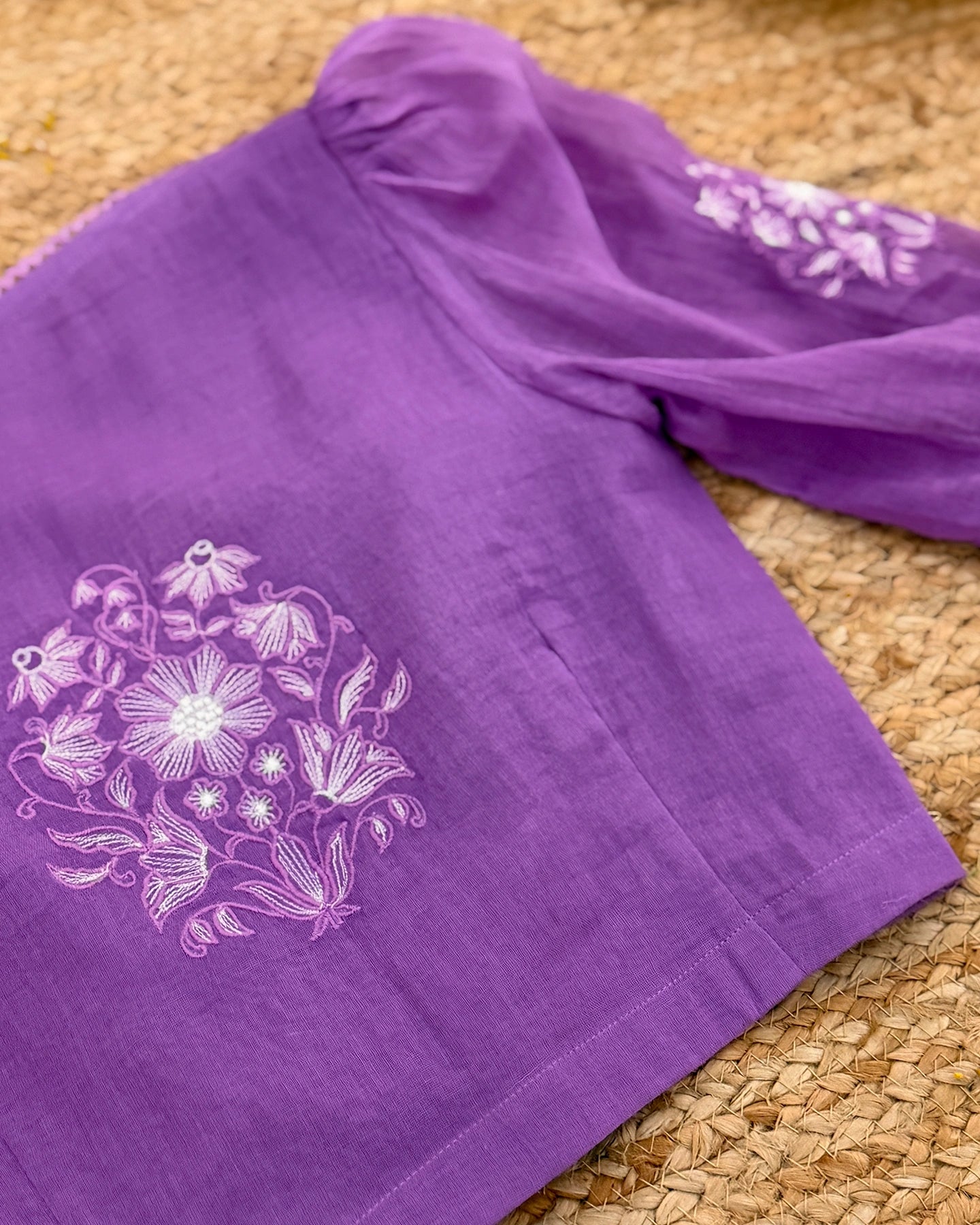 Sukhmani Mauve Blouse