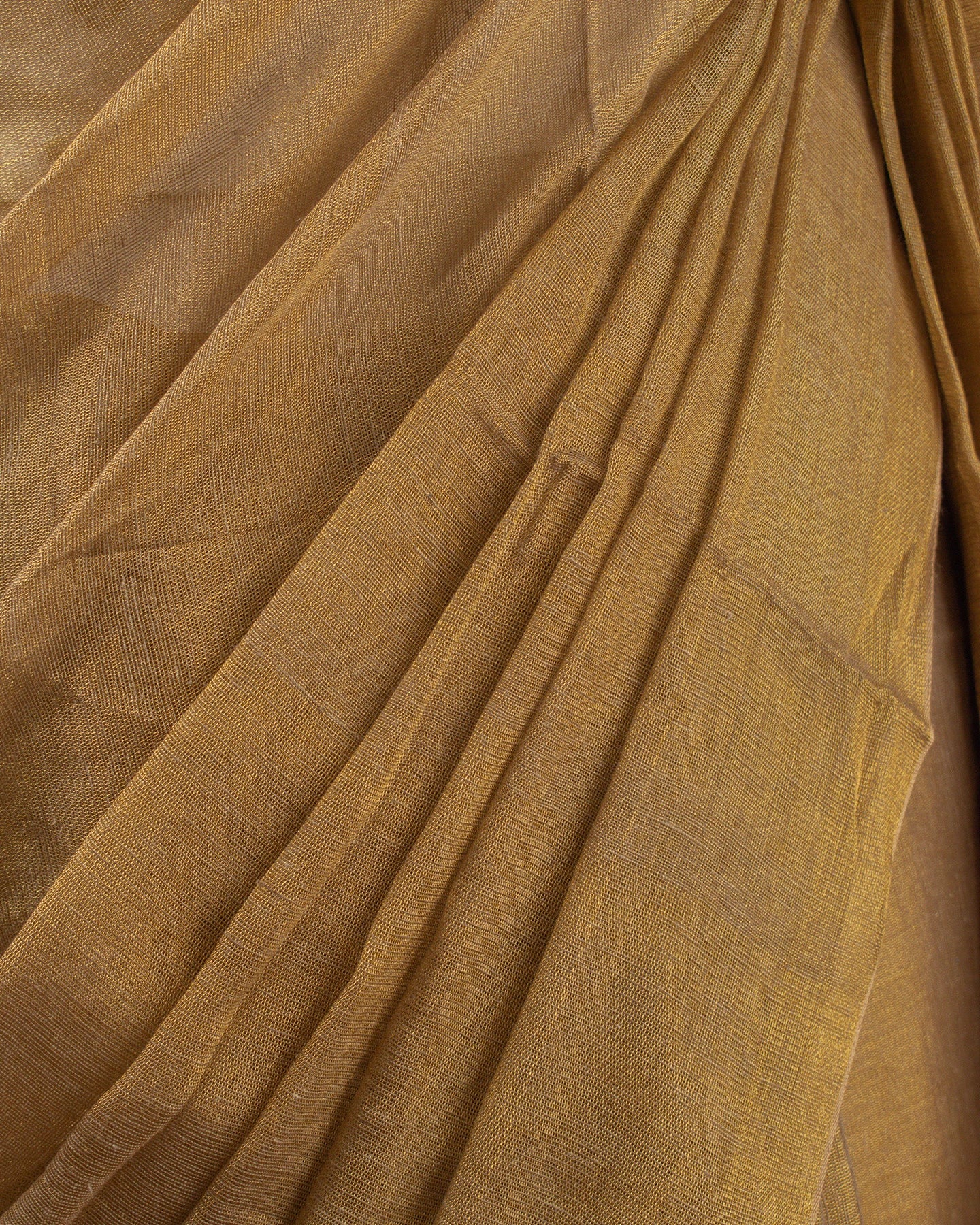 Swargini Antique Gold Handwoven Saree