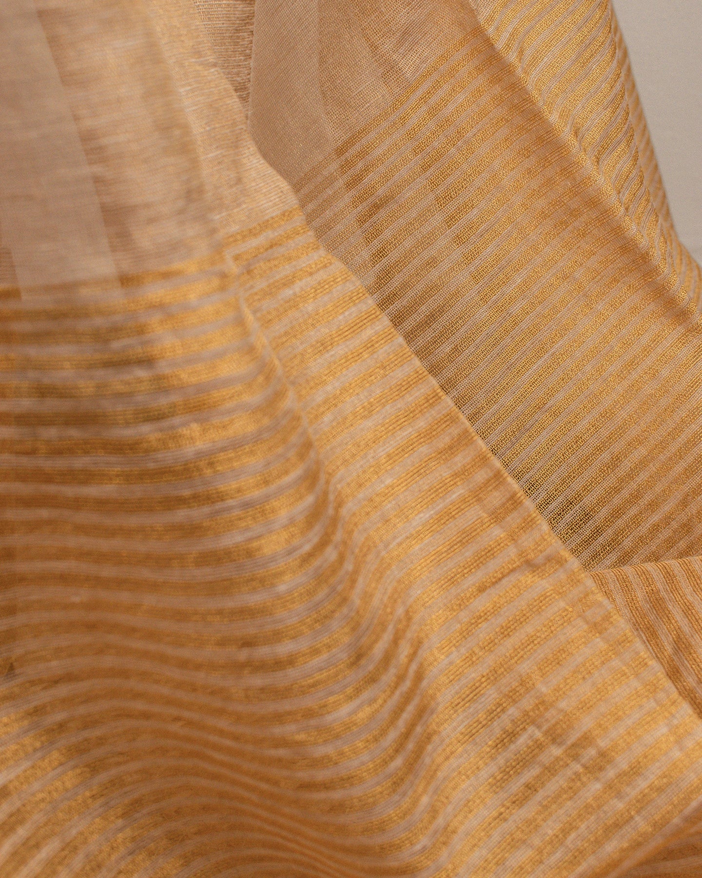Swargini Gold Handwoven Saree