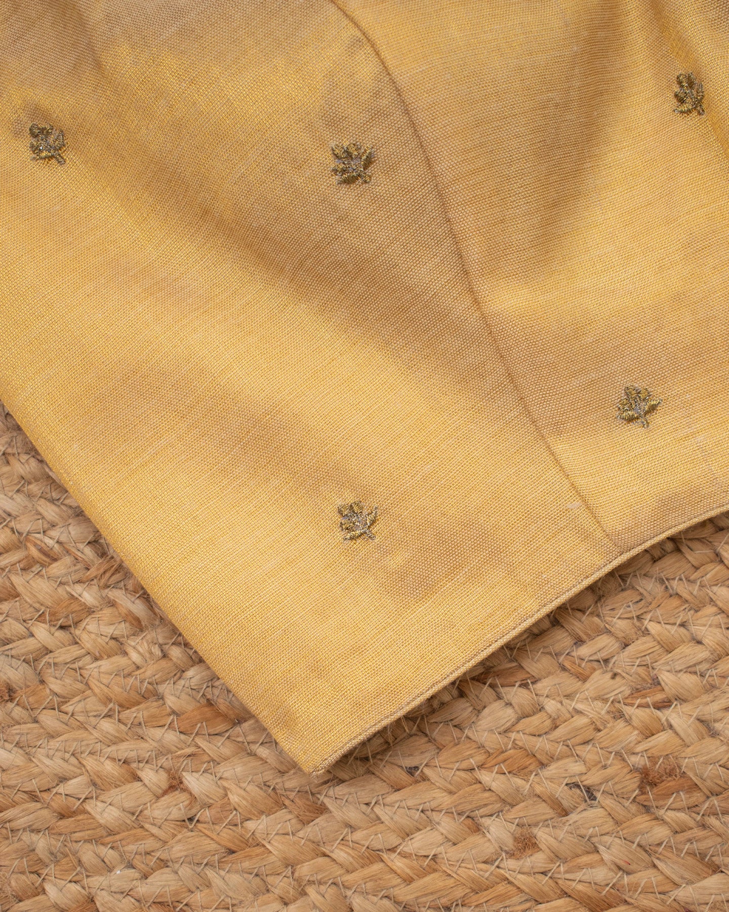 Tanusree Gold Blouse