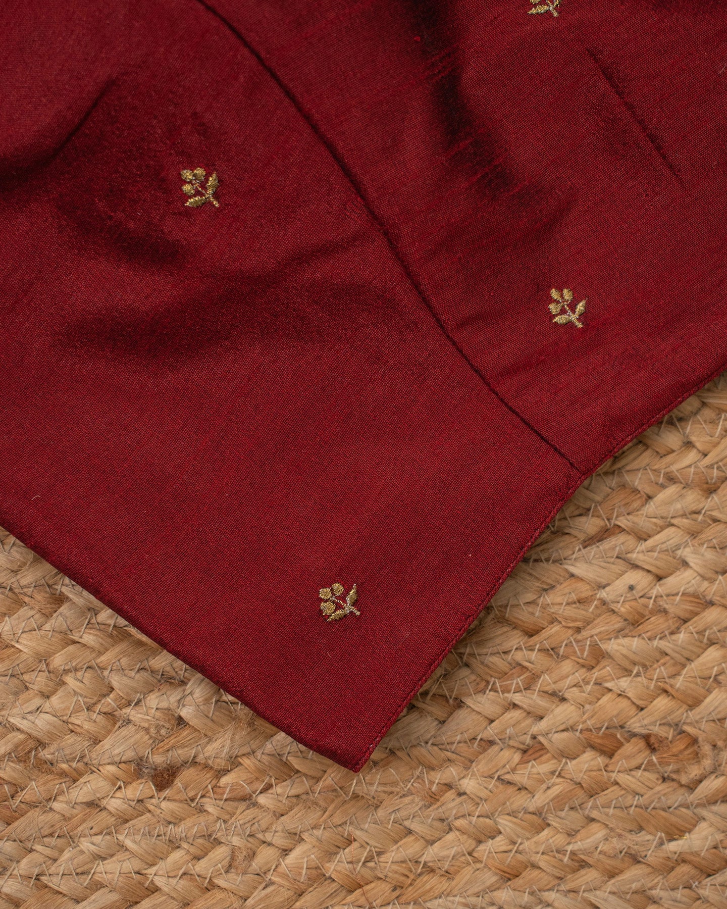 Tanusree Maroon Blouse
