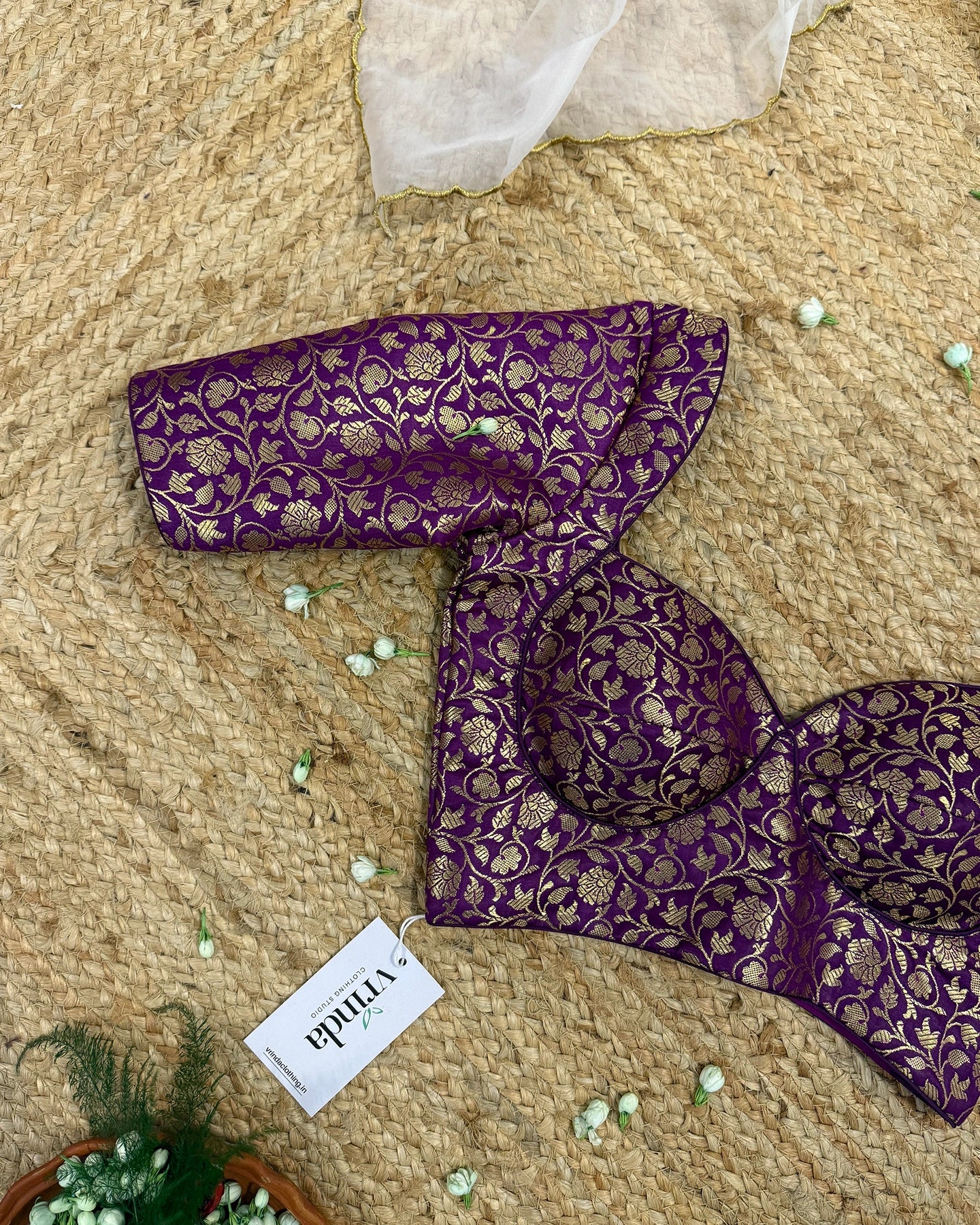 Udita Blouse Vrinda Clothing udita-blouse-vrinda-clothing