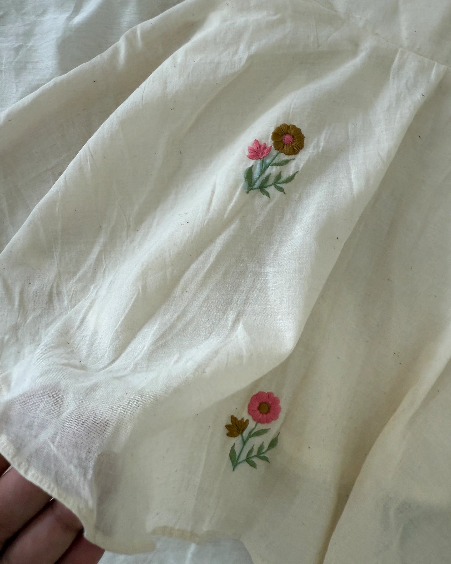 Vanilla Girl Embroidered Dress