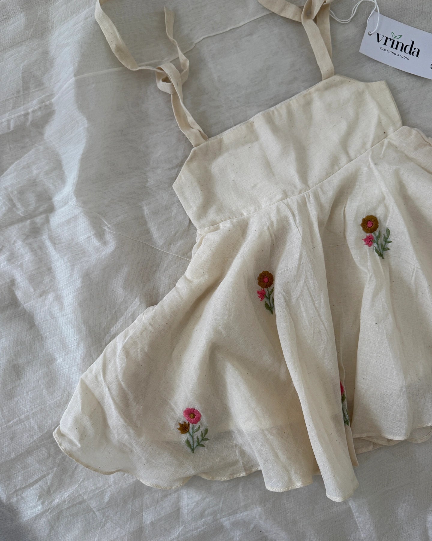 Vanilla Girl Embroidered Dress