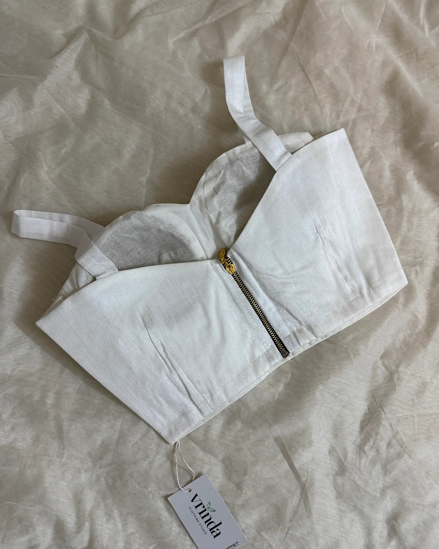White Corset Blouse