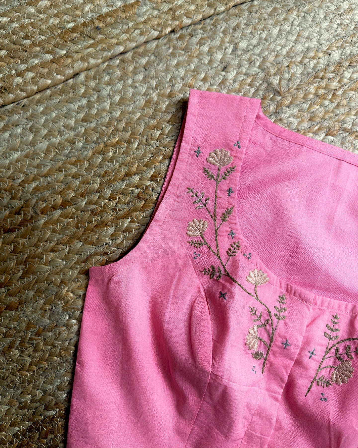 Wind Flower Pink Blouse